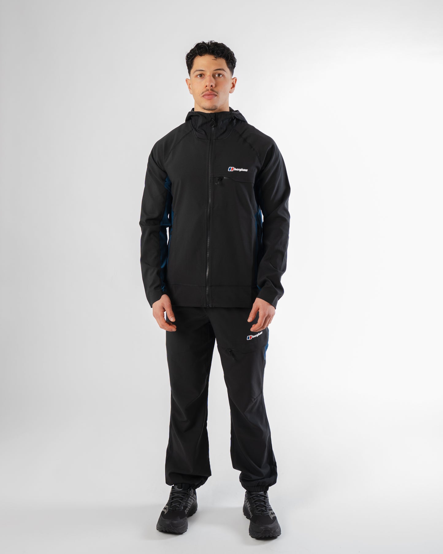 Berghaus Wavertree Black Navy Tracksuit - Jacket / Pant from DripModa
