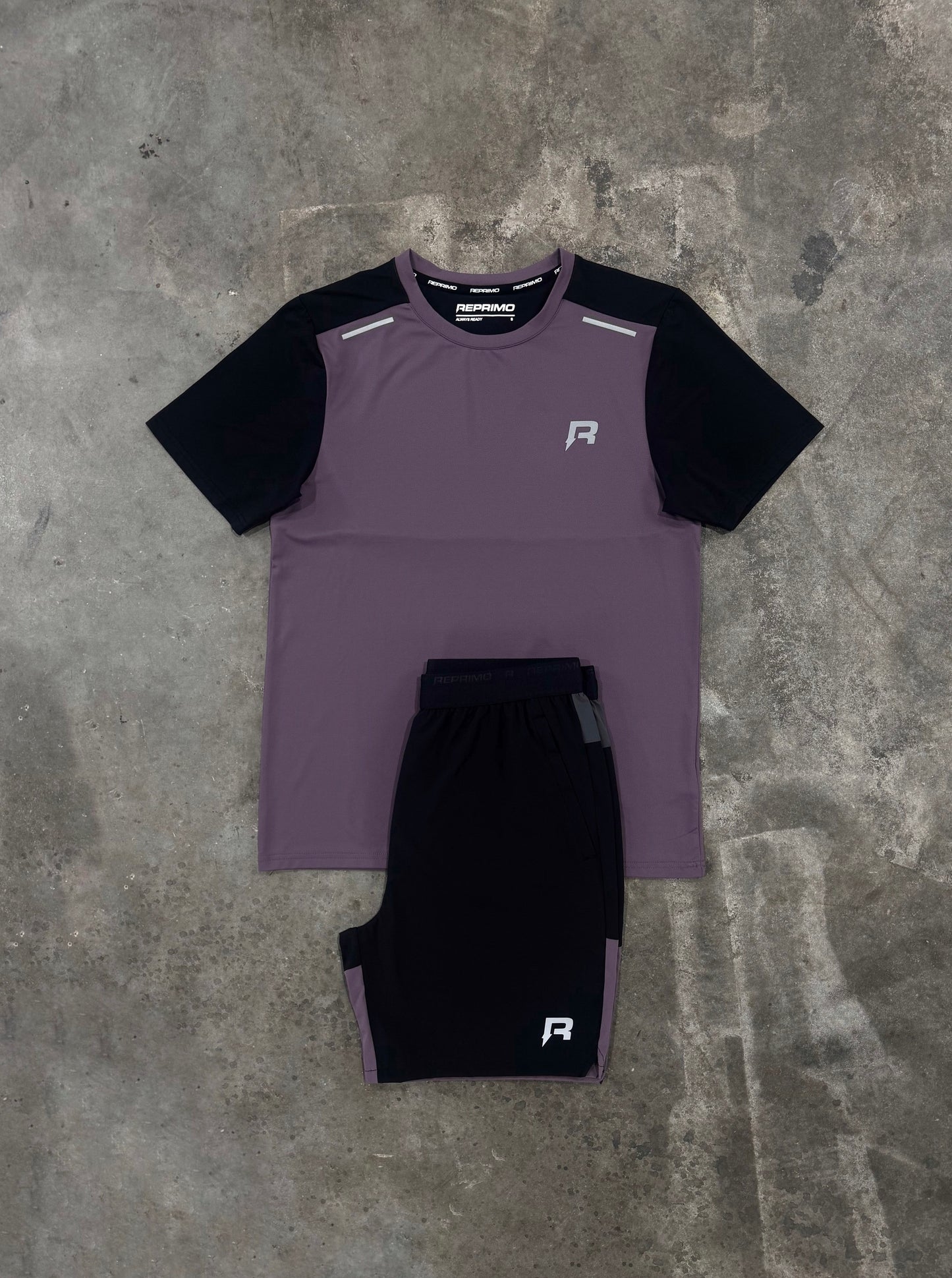 Reprimo Flight Mauve Set - T Shirt / Short