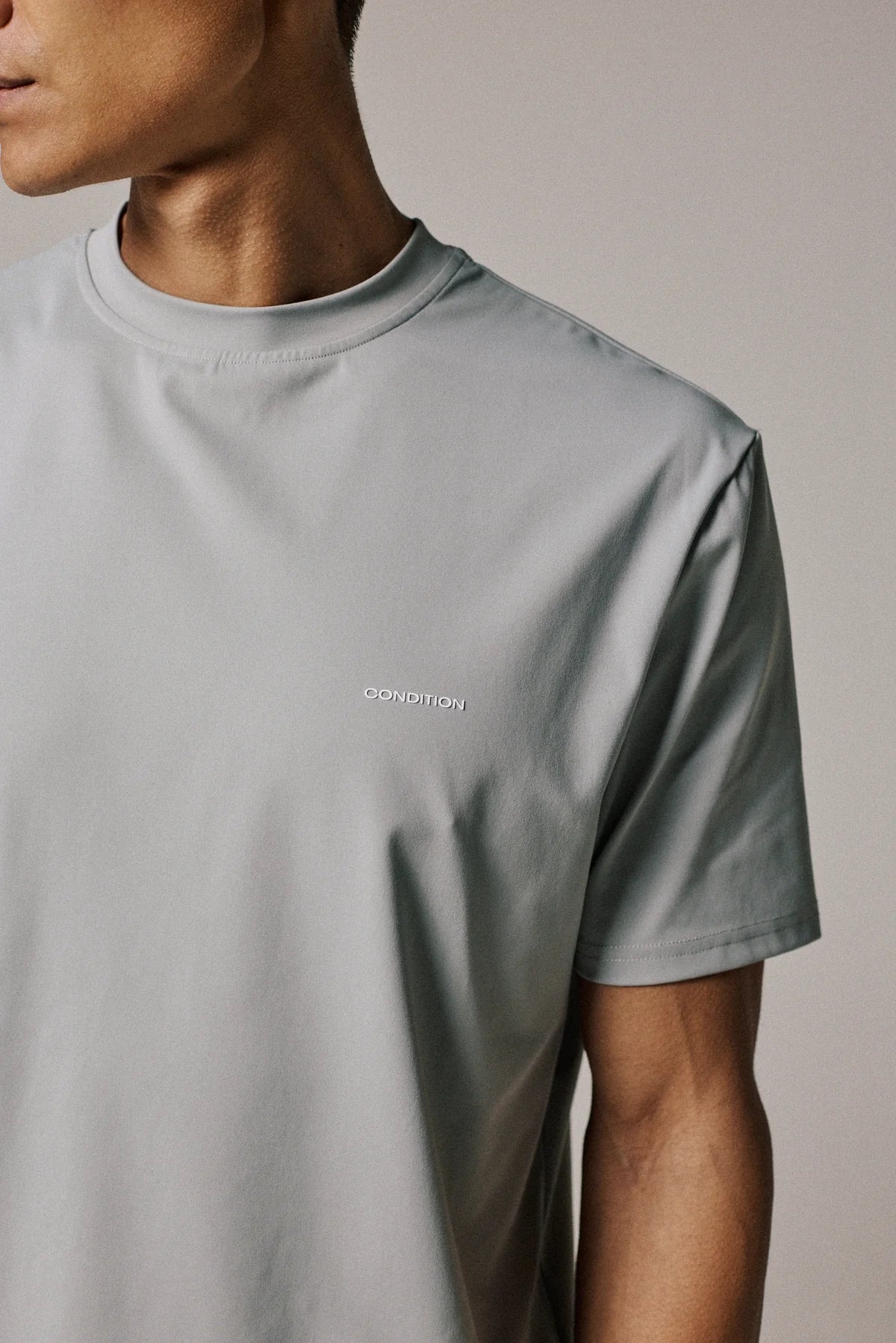 Condition Everyday T Shirt - Mid Grey