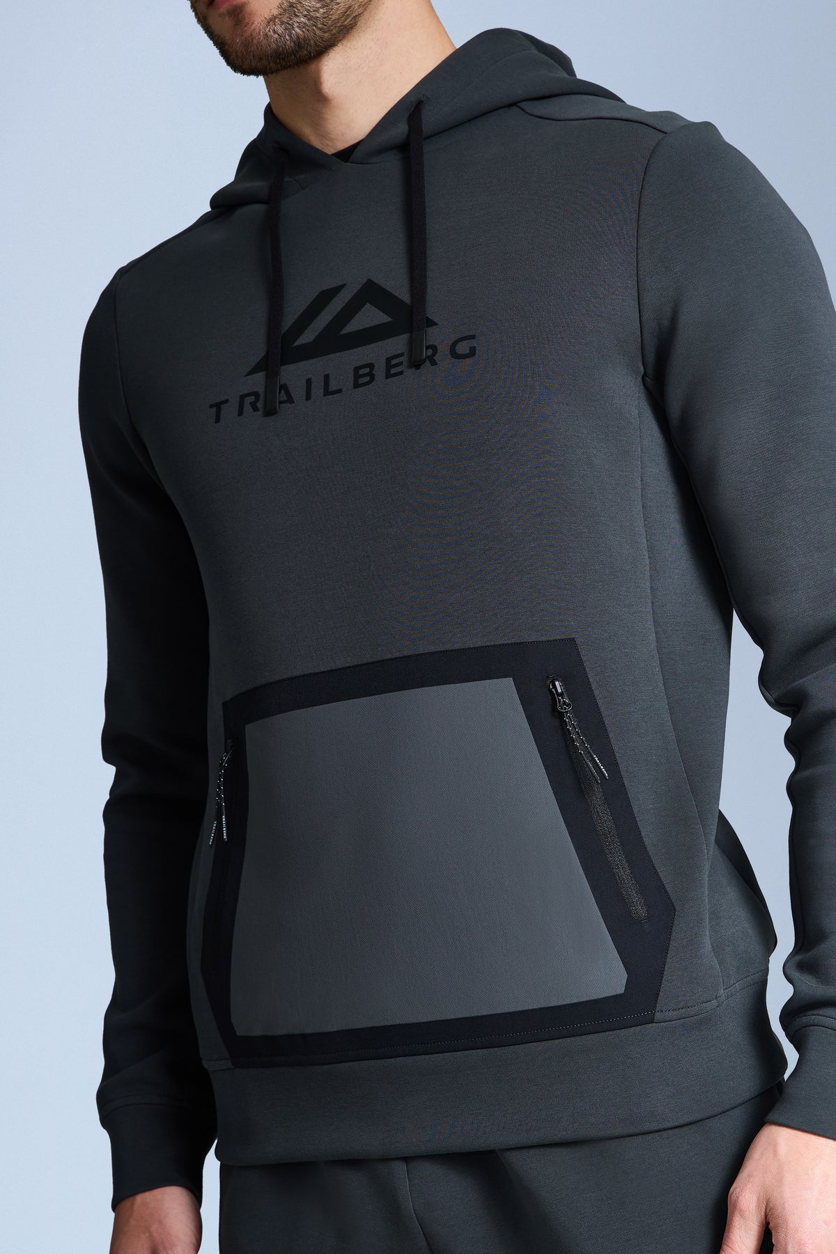 Trailberg Energy Hoodie - Volcano Grey