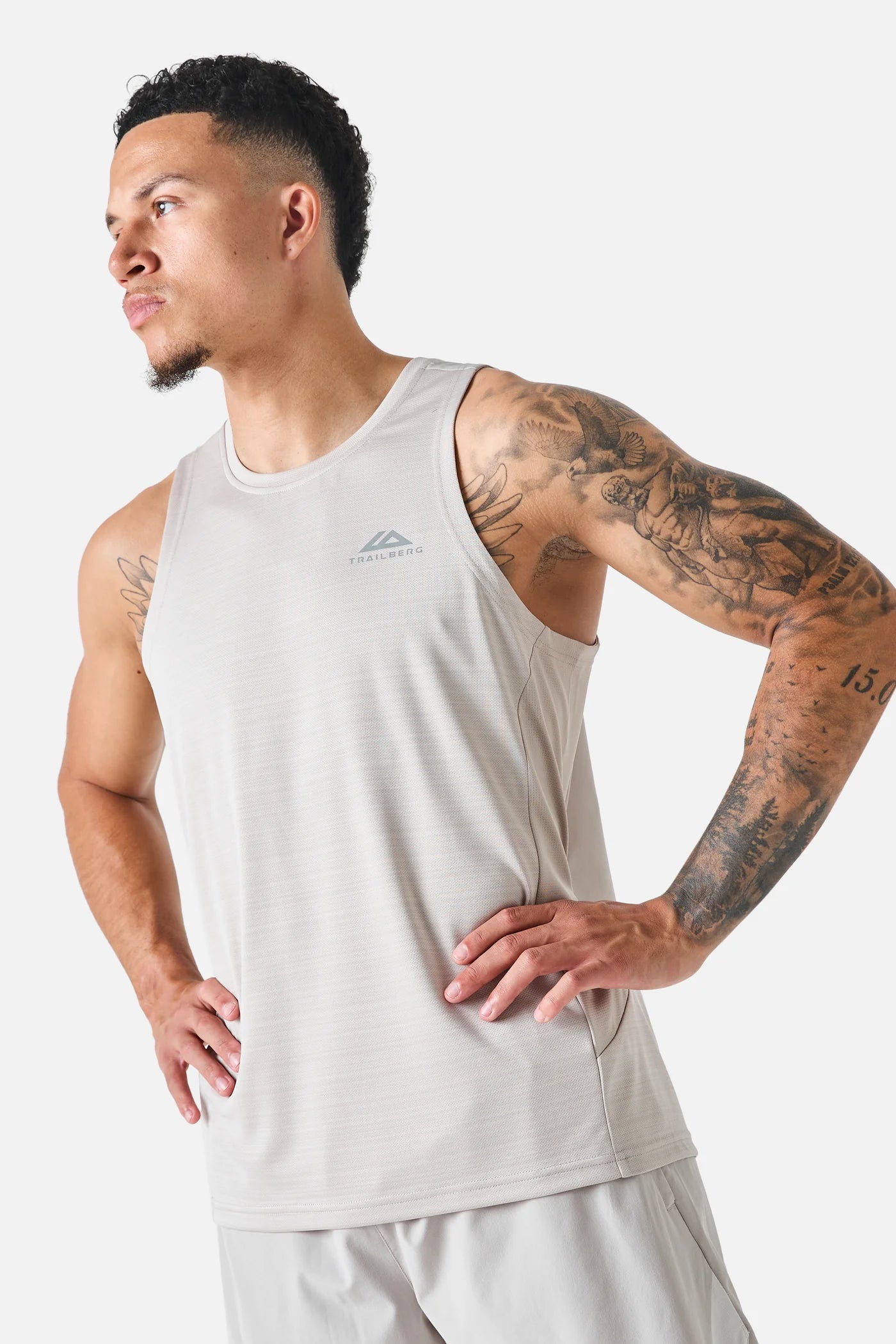 Trailberg SS26 Cloud Pebblestone Set - Vest / Short