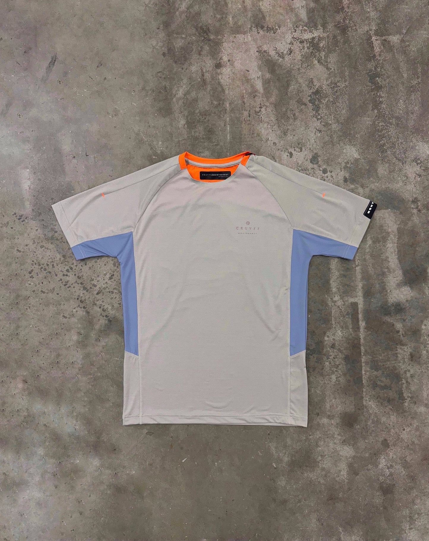 Cruyff Montserrat Nimbus T Shirt - Grey