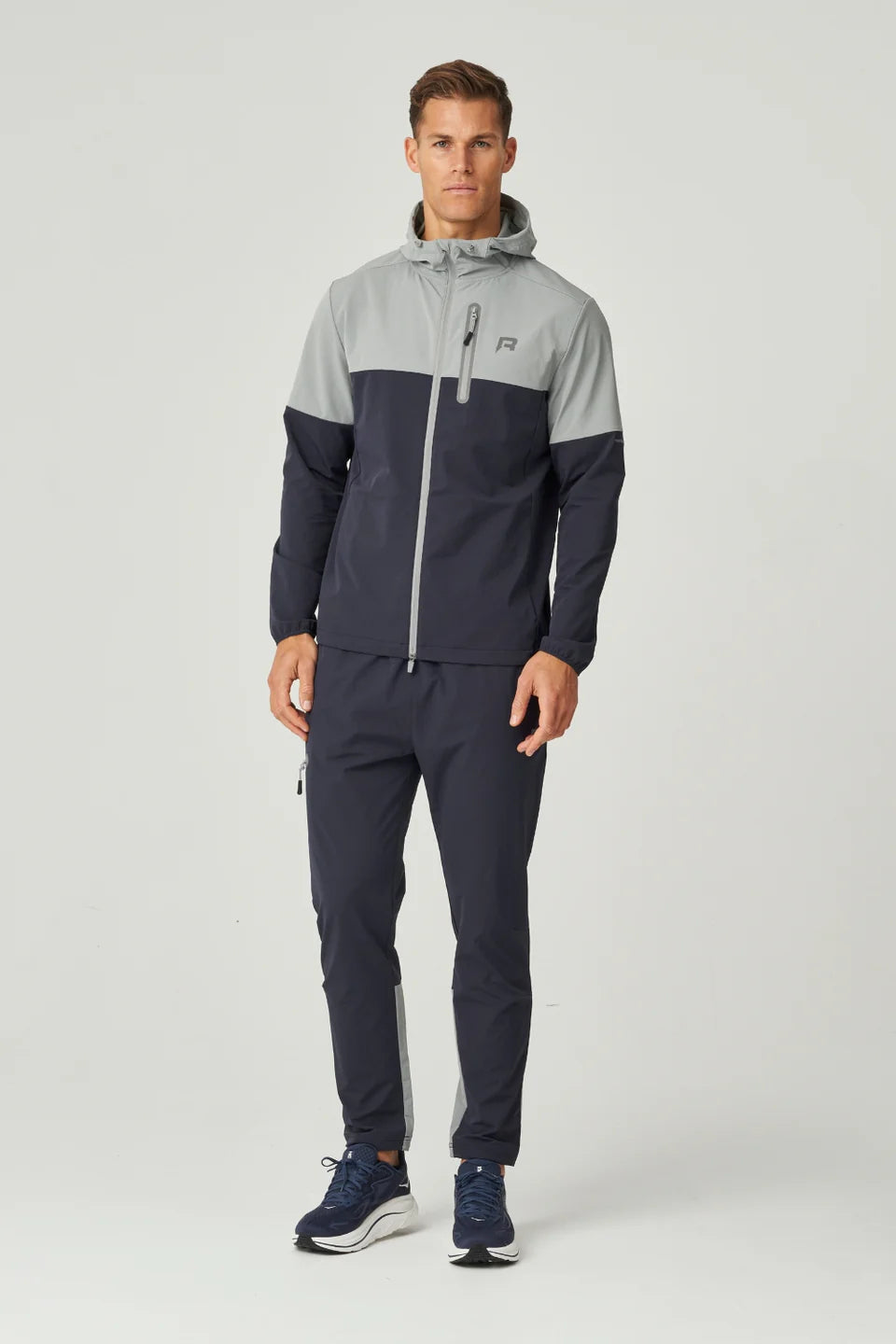 Reprimo Geyser Grey Navy Set - Jacket / Pant