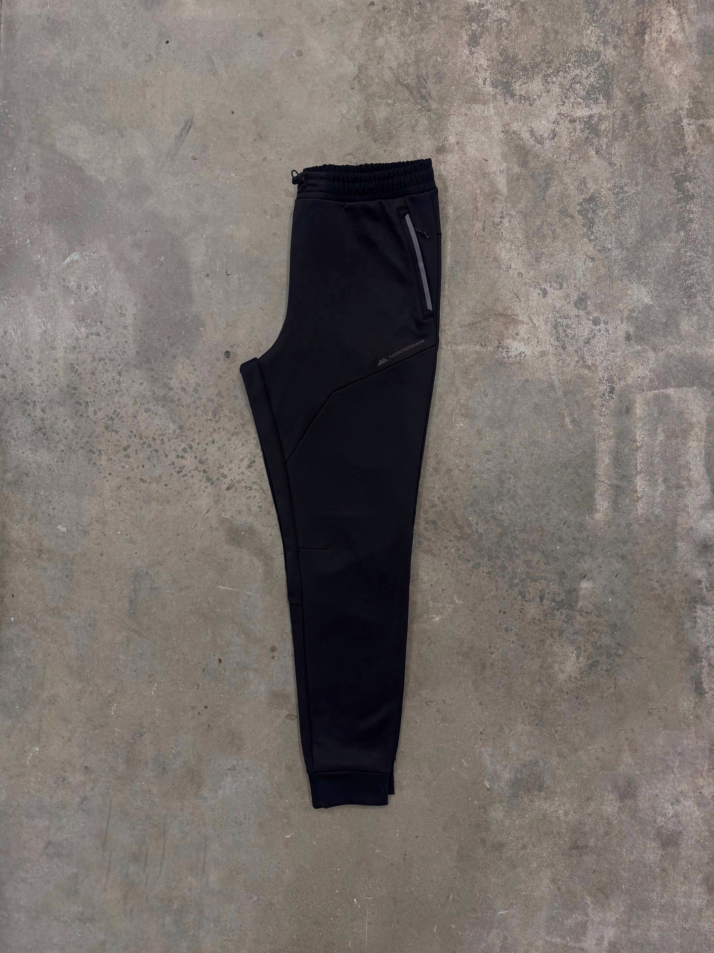 Monterrain Speed 2.0 Poly Fleece Jogger - Black from DripModa