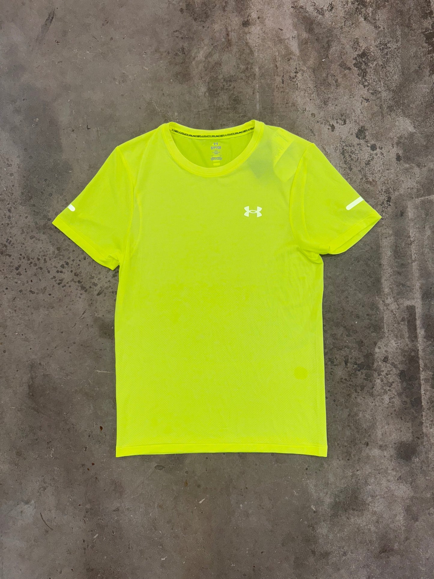 Under Armour Seamless Stride T Shirt - Yellow