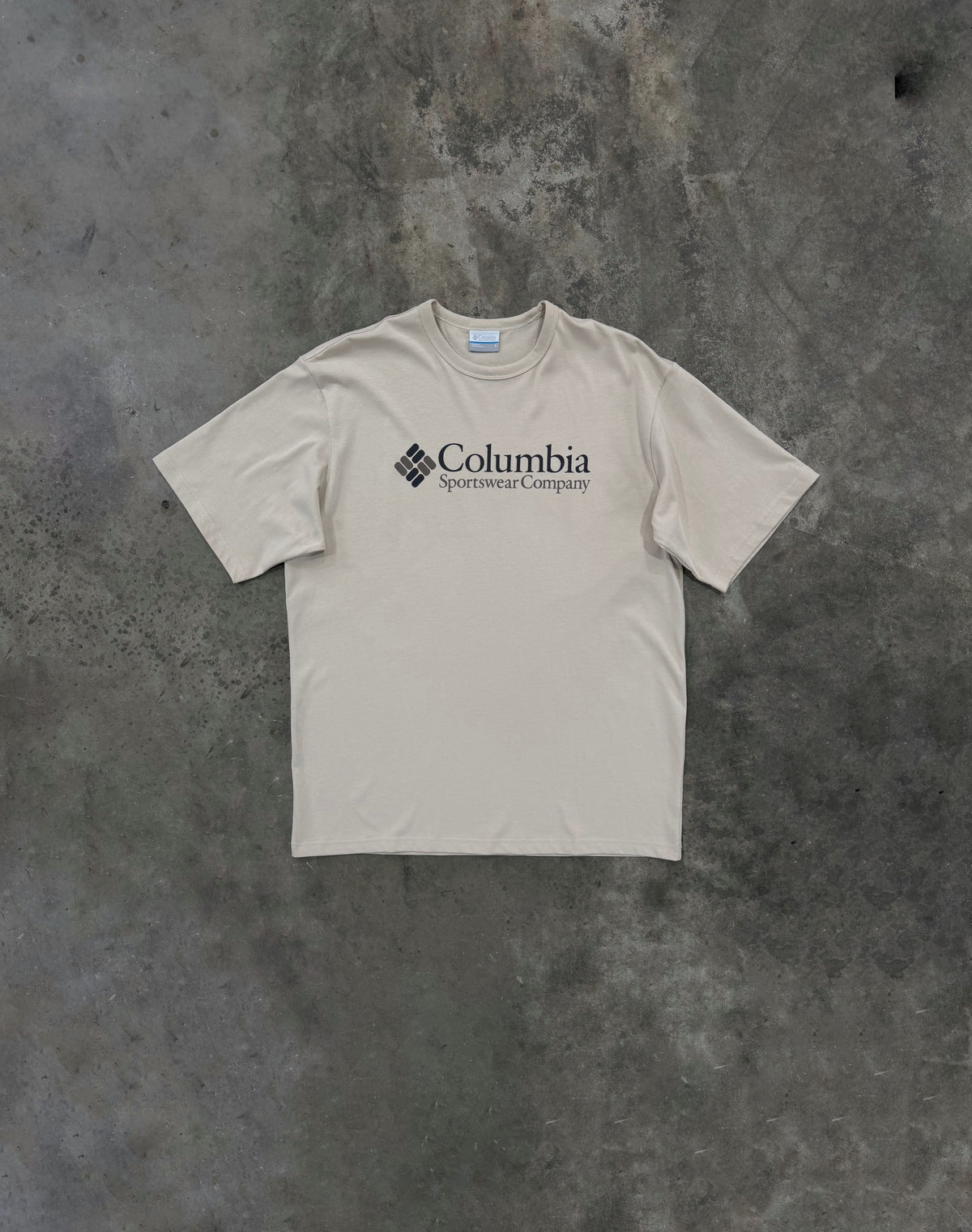 Columbia CSC Heavyweight Logo T Shirt - Dark Stone