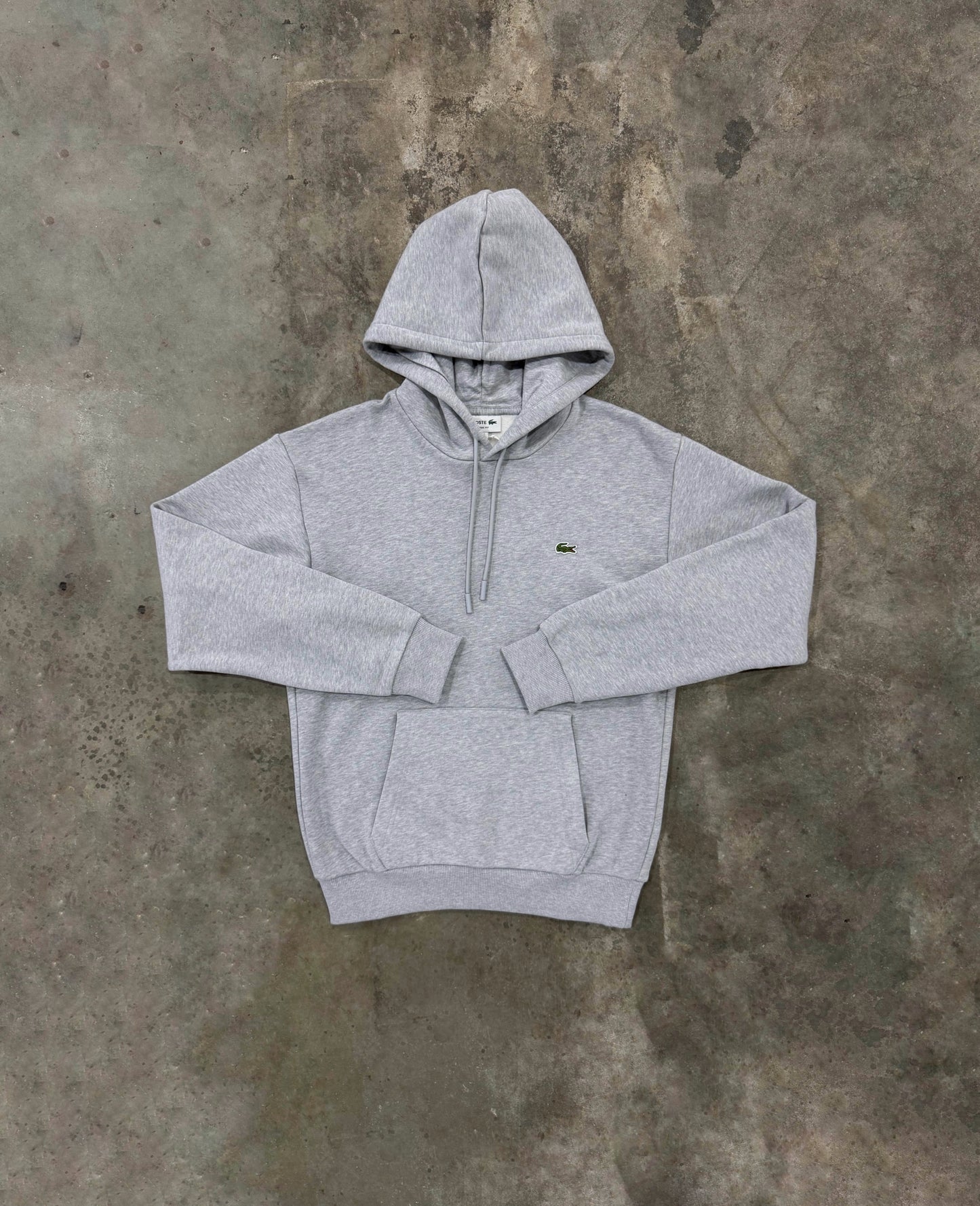 Lacoste Fleece Hoodie - Grey from DripModa