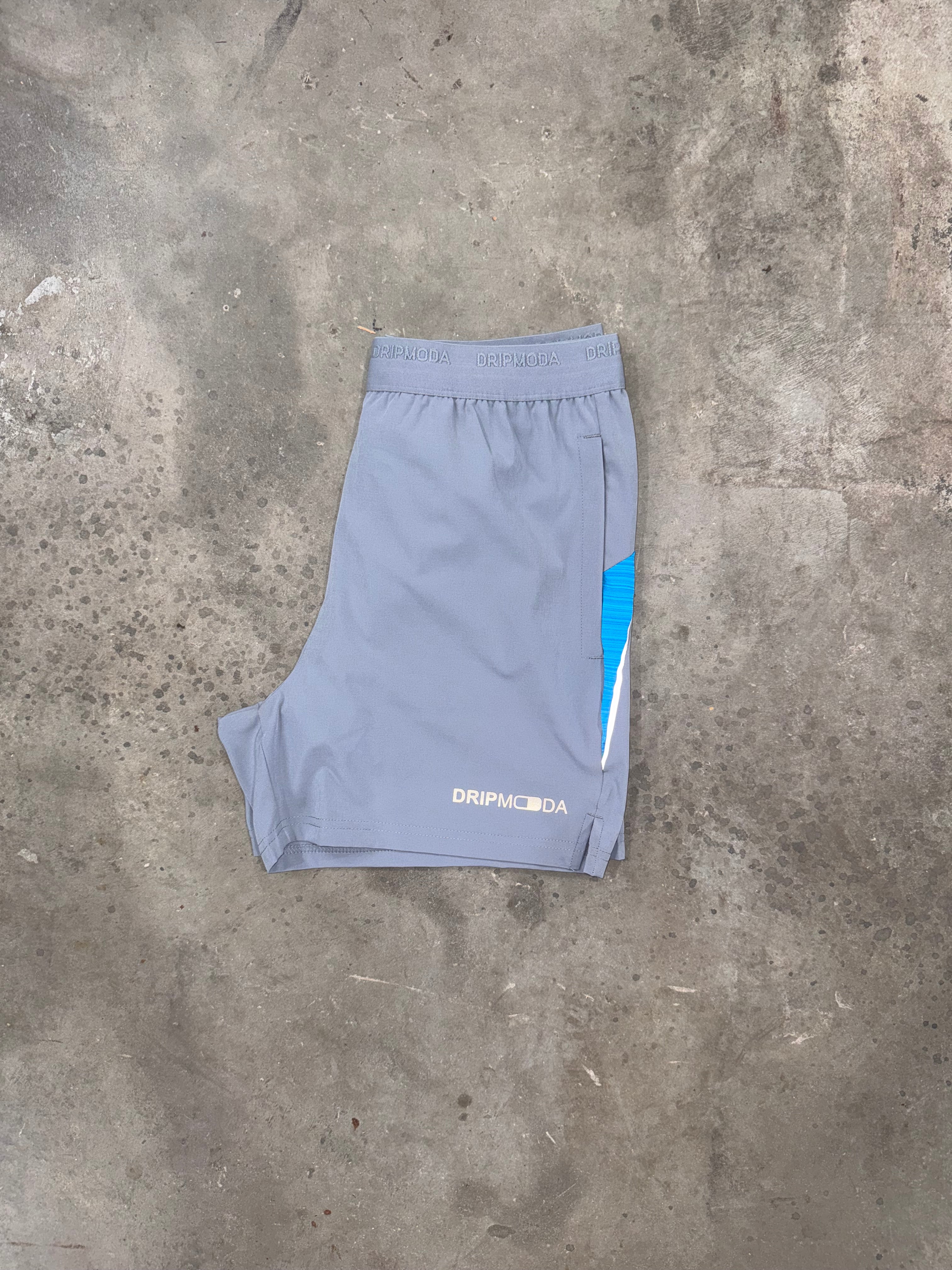 Dripmoda Panel Short - Blue
