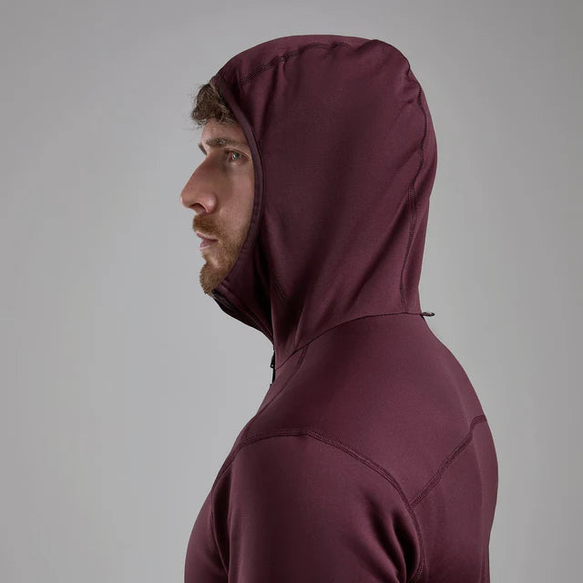Montane Fury Hooded Jacket - Dark Garnet