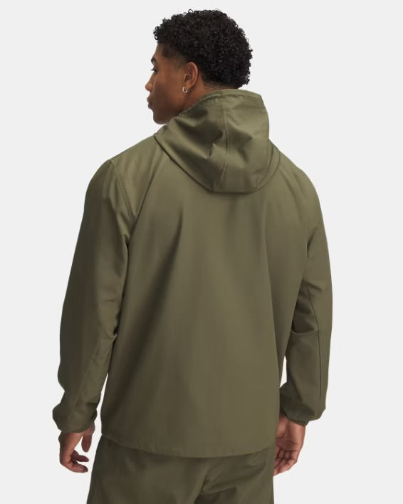 Under Armour Rival Woven Windbreaker - Khaki