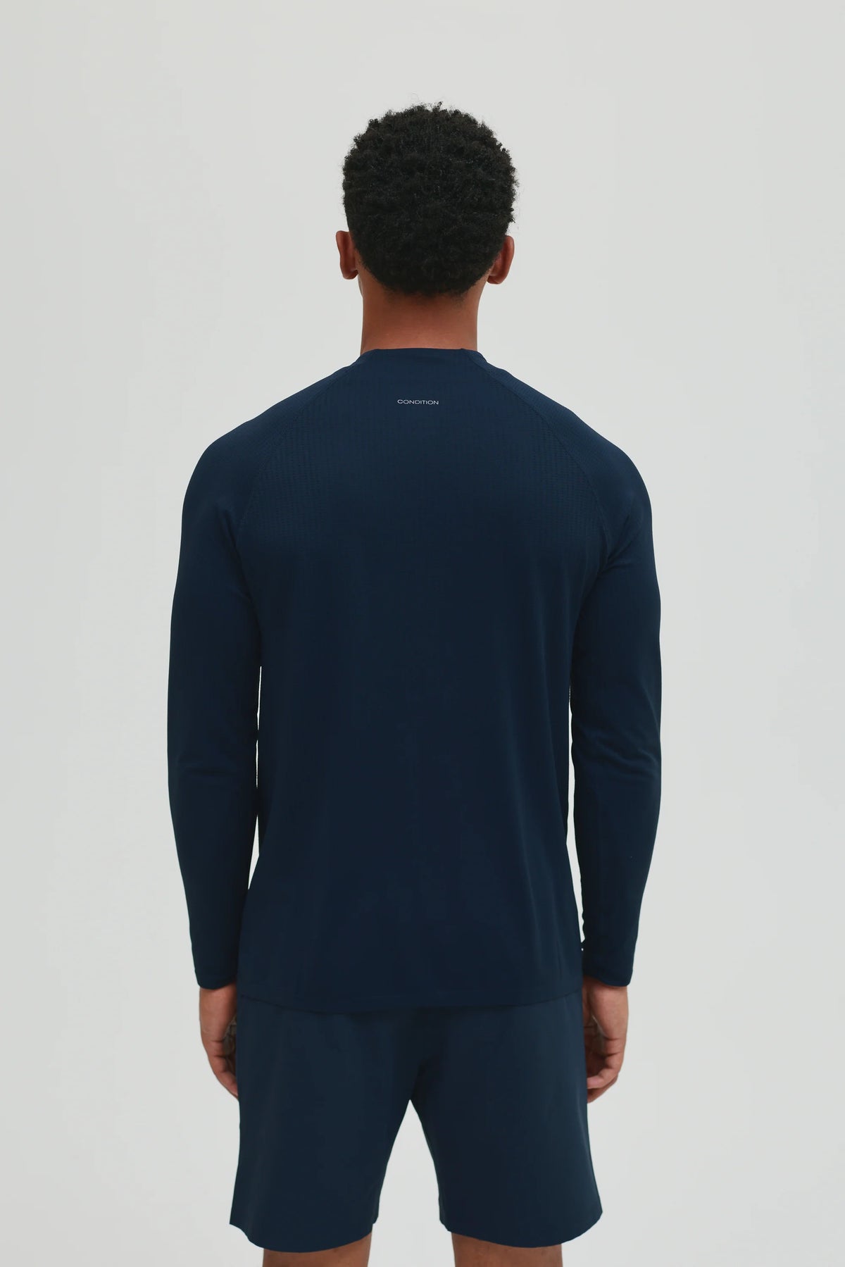 Condition Core Seamless Navy 3 Piece Set - Quarter Zip / T Shirt / Short