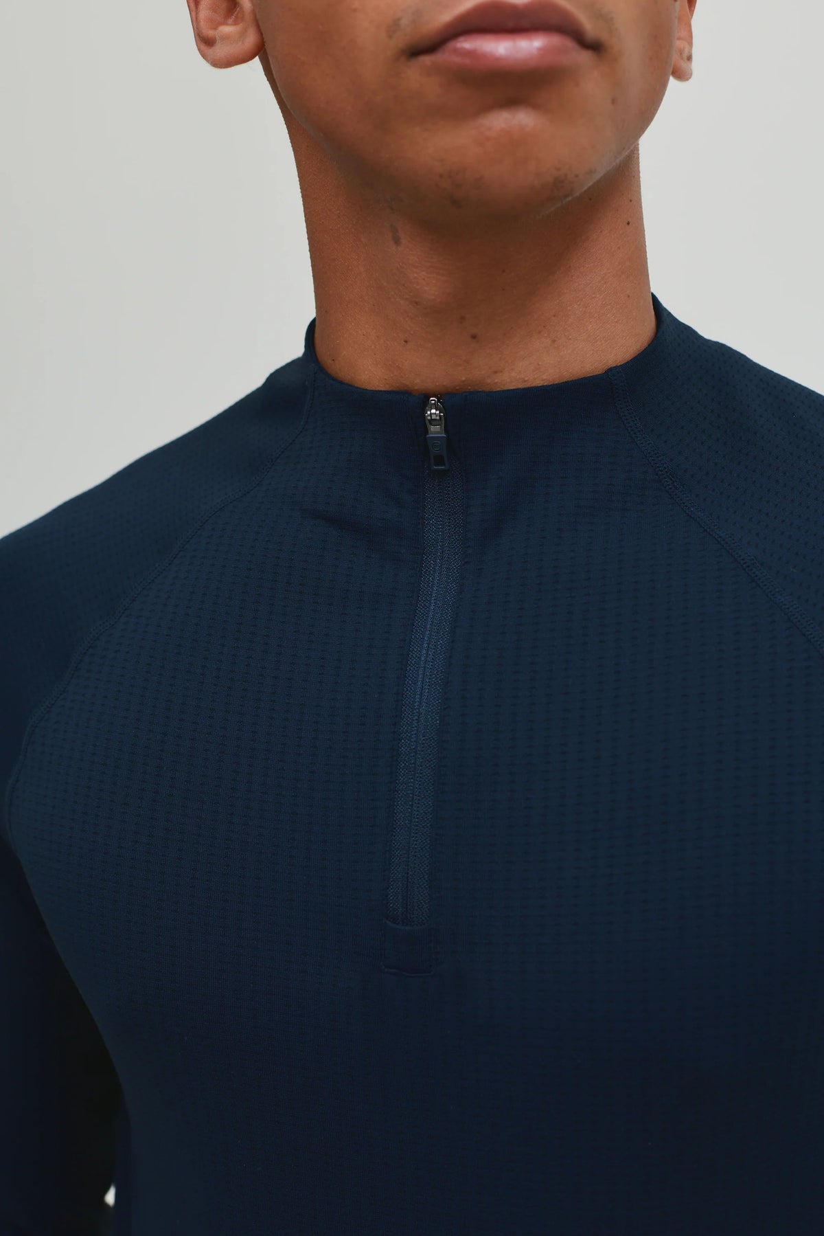 Condition Core Seamless Quarter Zip - Navy