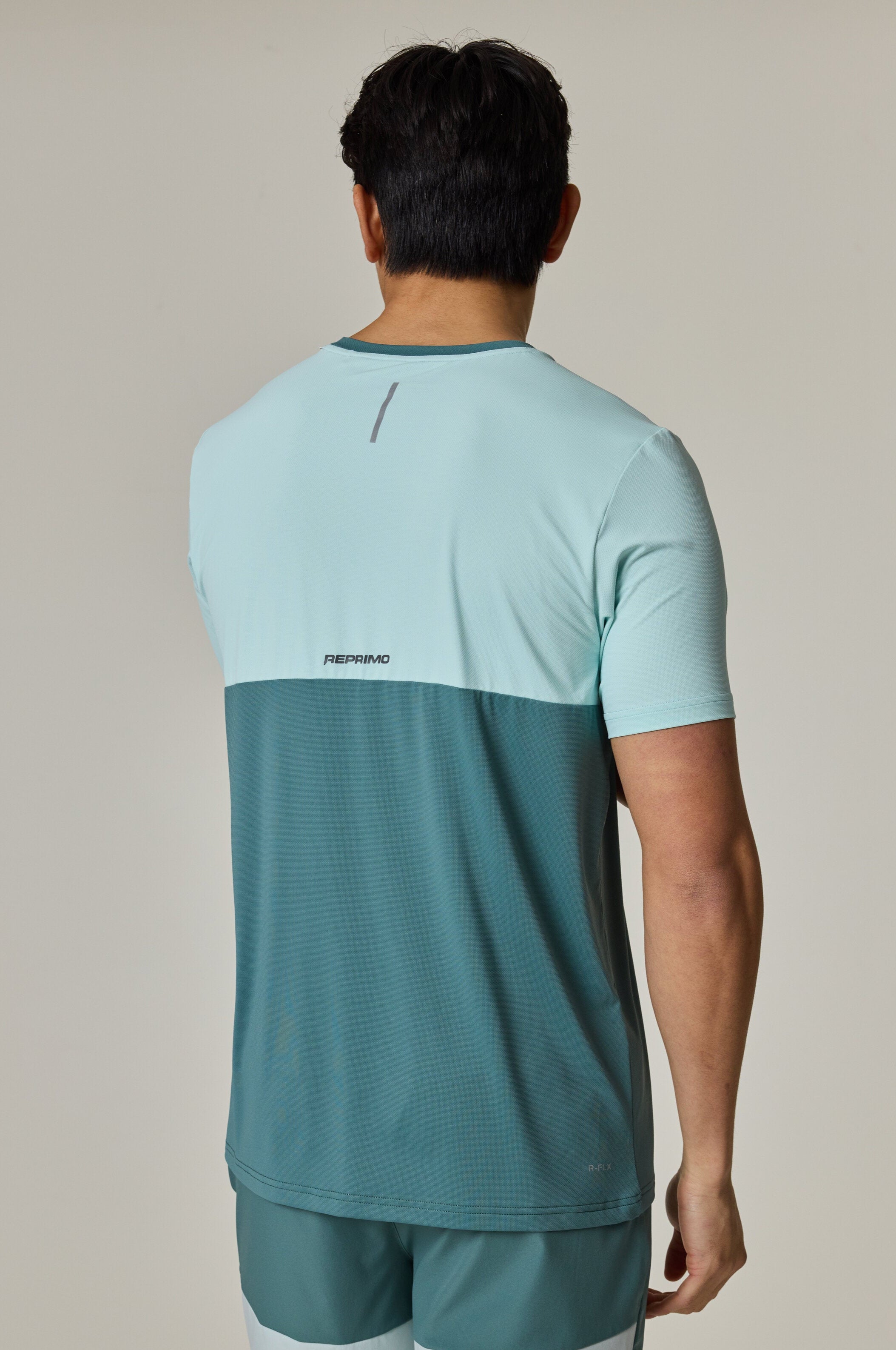 Reprimo Flight T Shirt - Forest Green / Mint