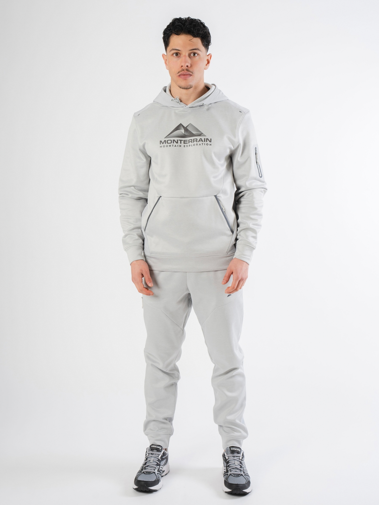 Monterrain Speed 2.0 Poly Fleece Jogger - Salted Fog