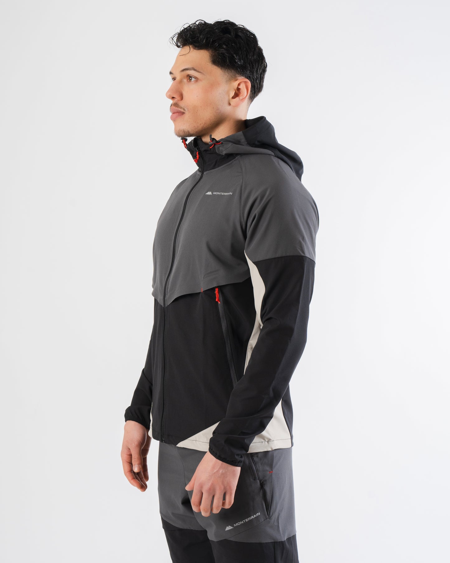 Monterrain Vault Woven Jacket - Black / Fossil