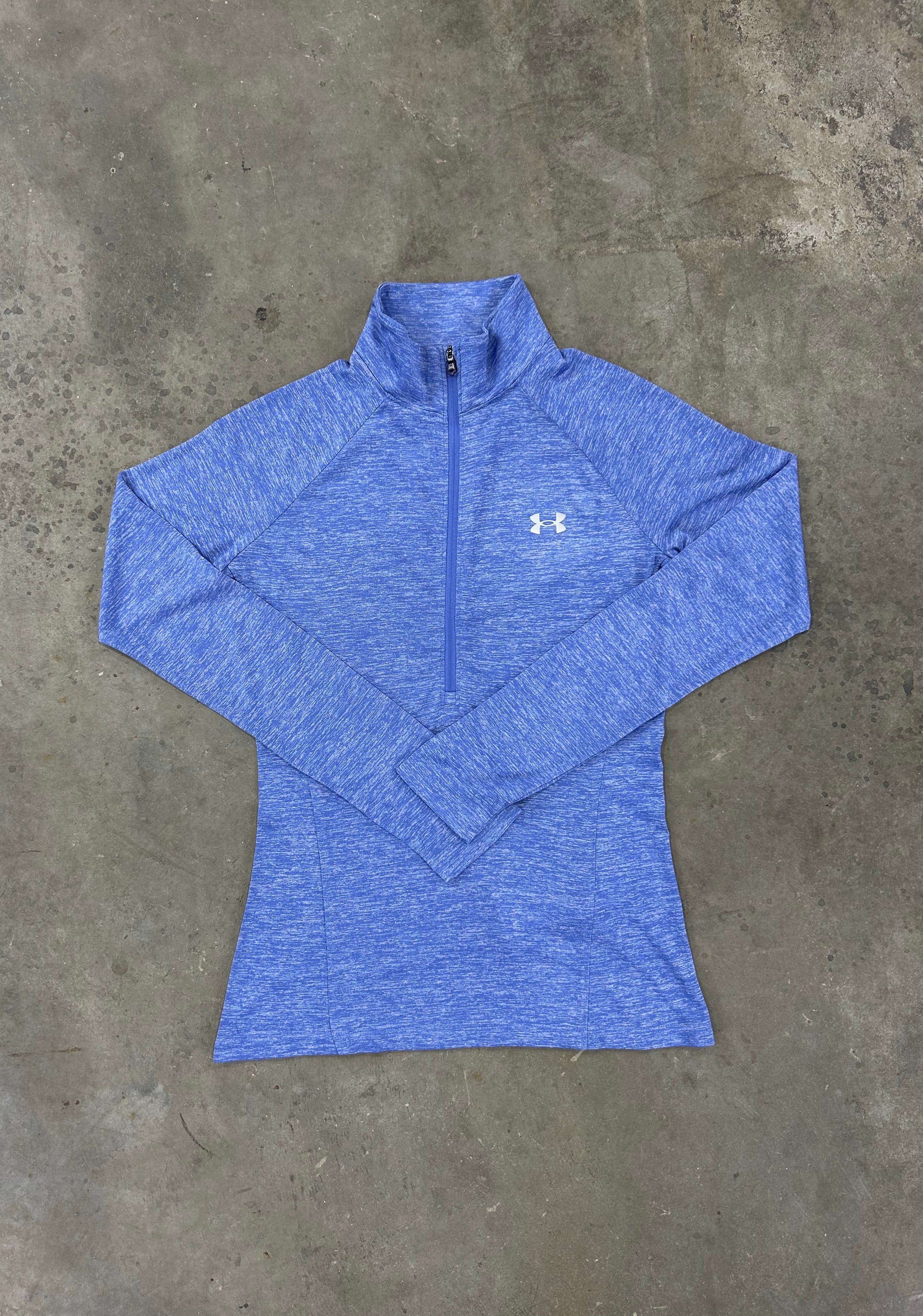 Under Armour Women's Tech Twist Quarter Zip - Deep Lavender