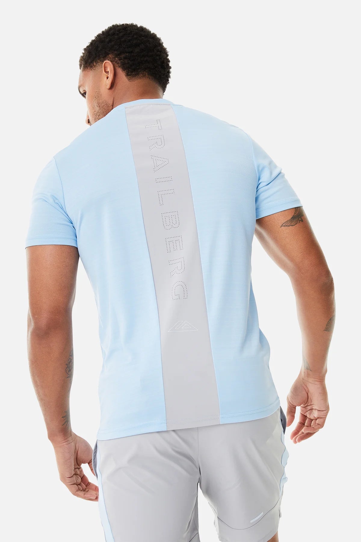 Trailberg Cloud SS25 Sky Grey Set - T Shirt / Short