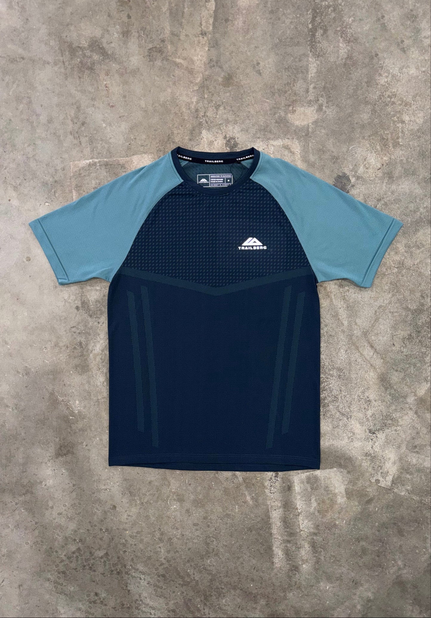 Trailberg Rapid Dash Seamless T Shirt - Storm / Breeze