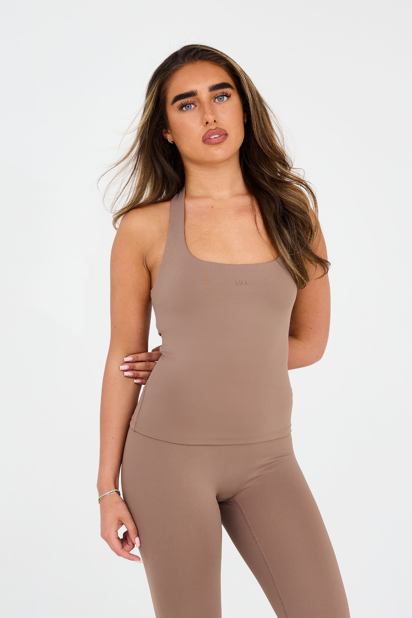 MDA Core Fawn Halter Set - Halter Top / Wrap Leggings