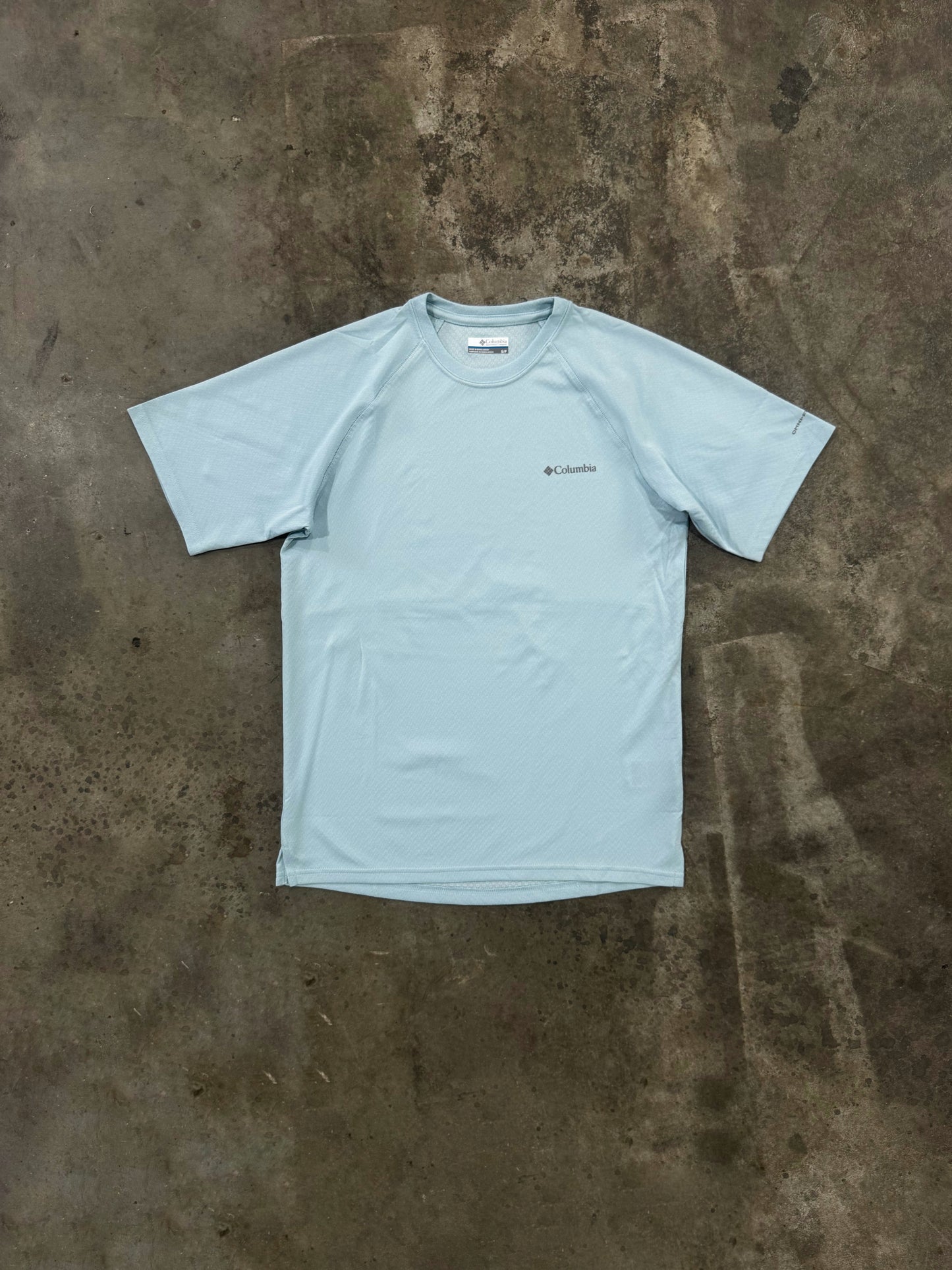 Columbia Alpine Chill Pro T Shirt - Ripple Blue Heather