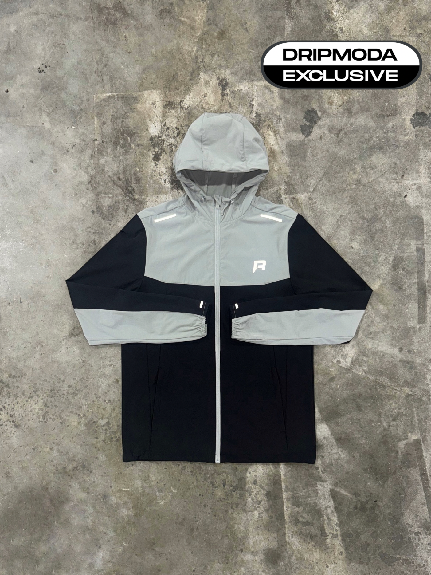 Reprimo Flight Jacket - Grey / Black