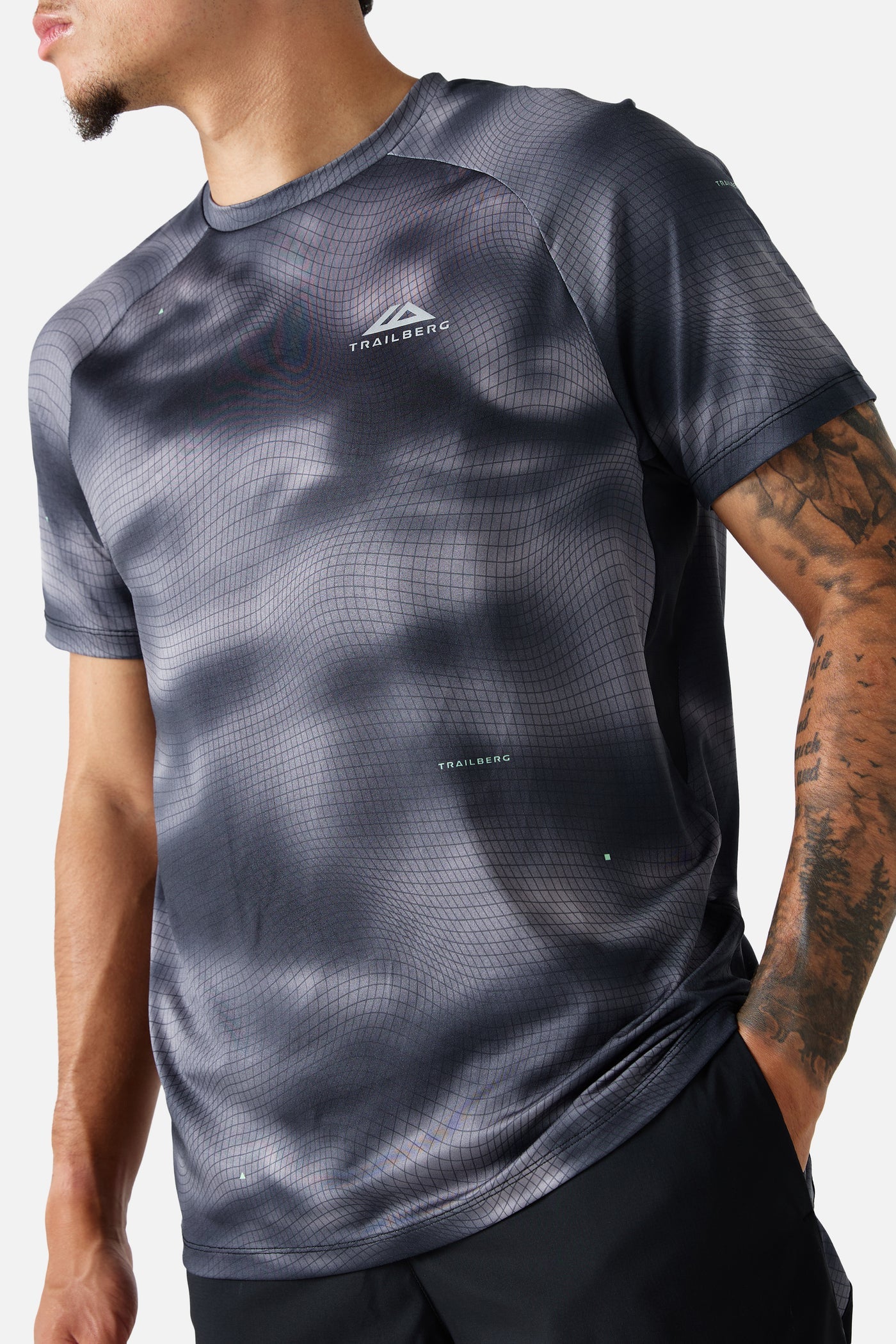 Trailberg Haze Black 3 Piece Set - T Shirt from DripModa