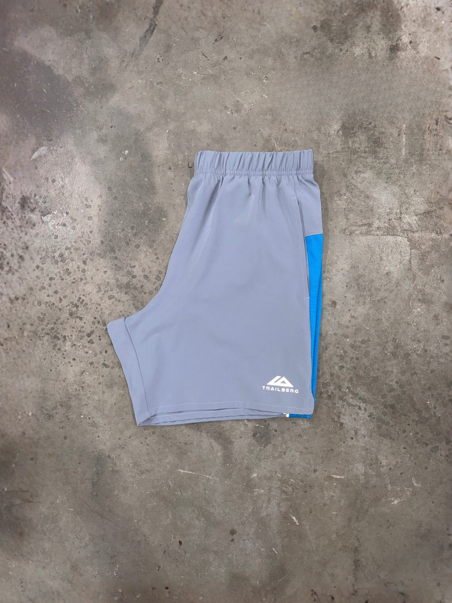 Trailberg Dimension Short - Grey / Atomic Blue