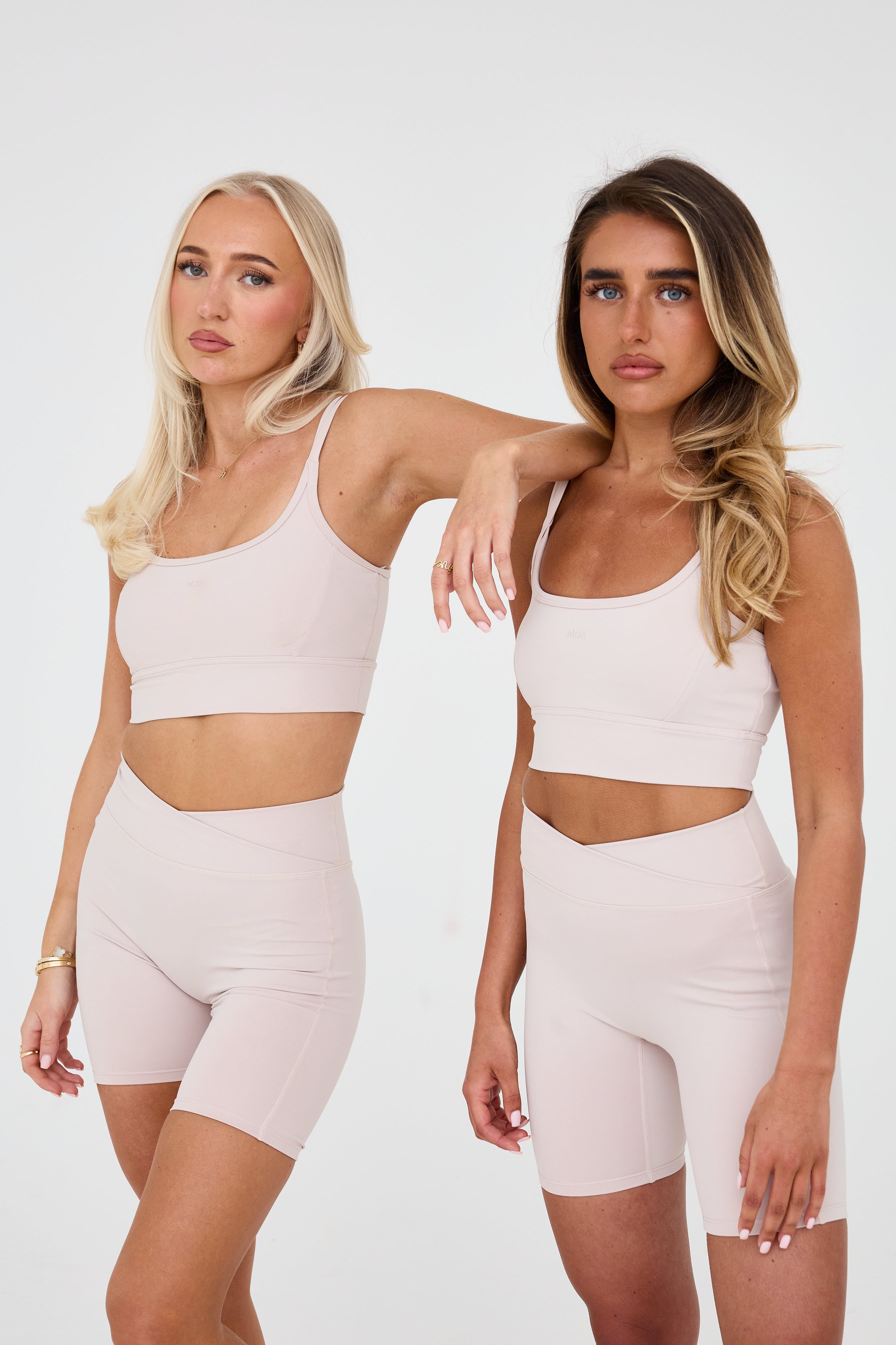 MDA Core Bone Set - Double Strap Bra & Wrap Shorts