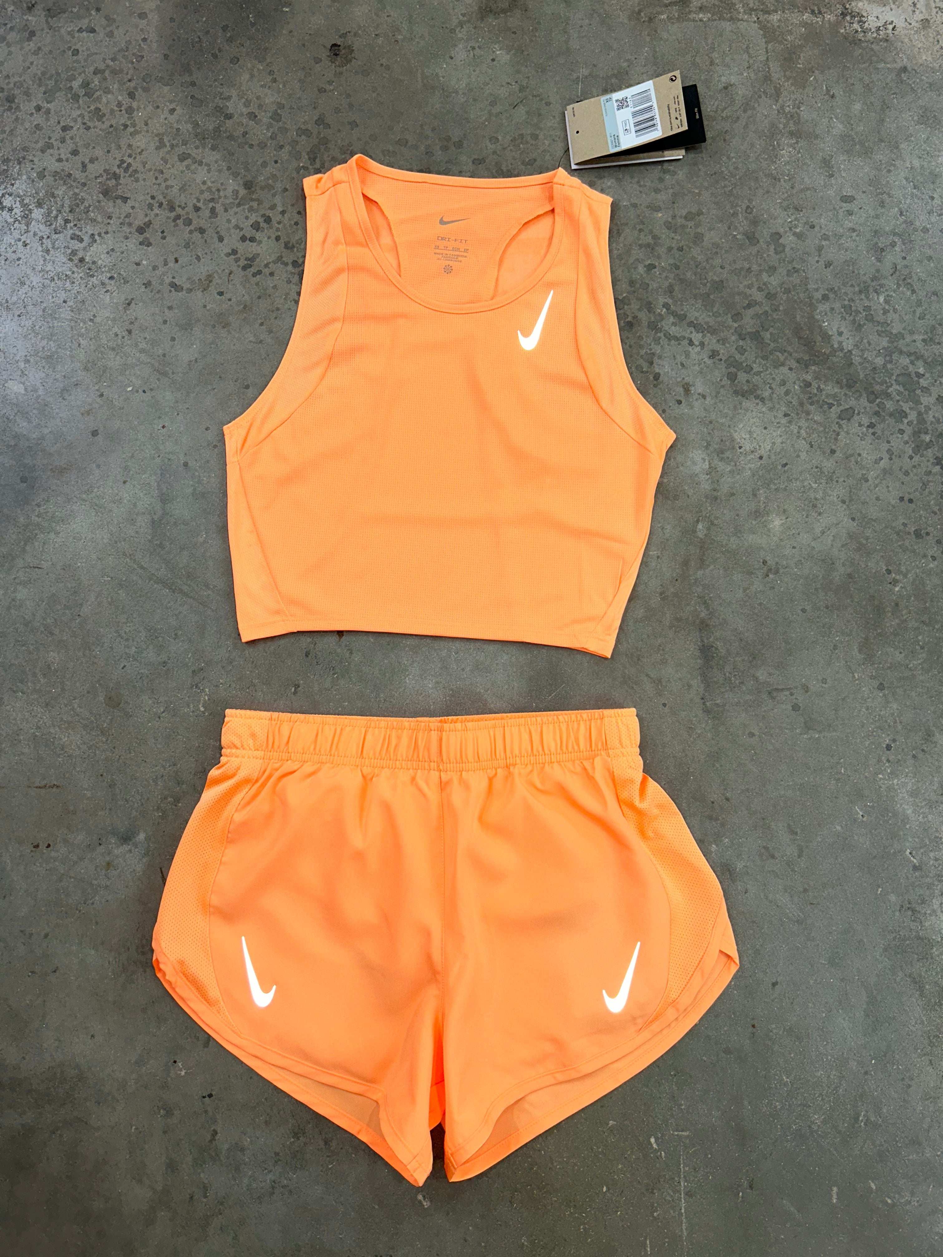 Nike Women’s Mesh Running Vest - Peach