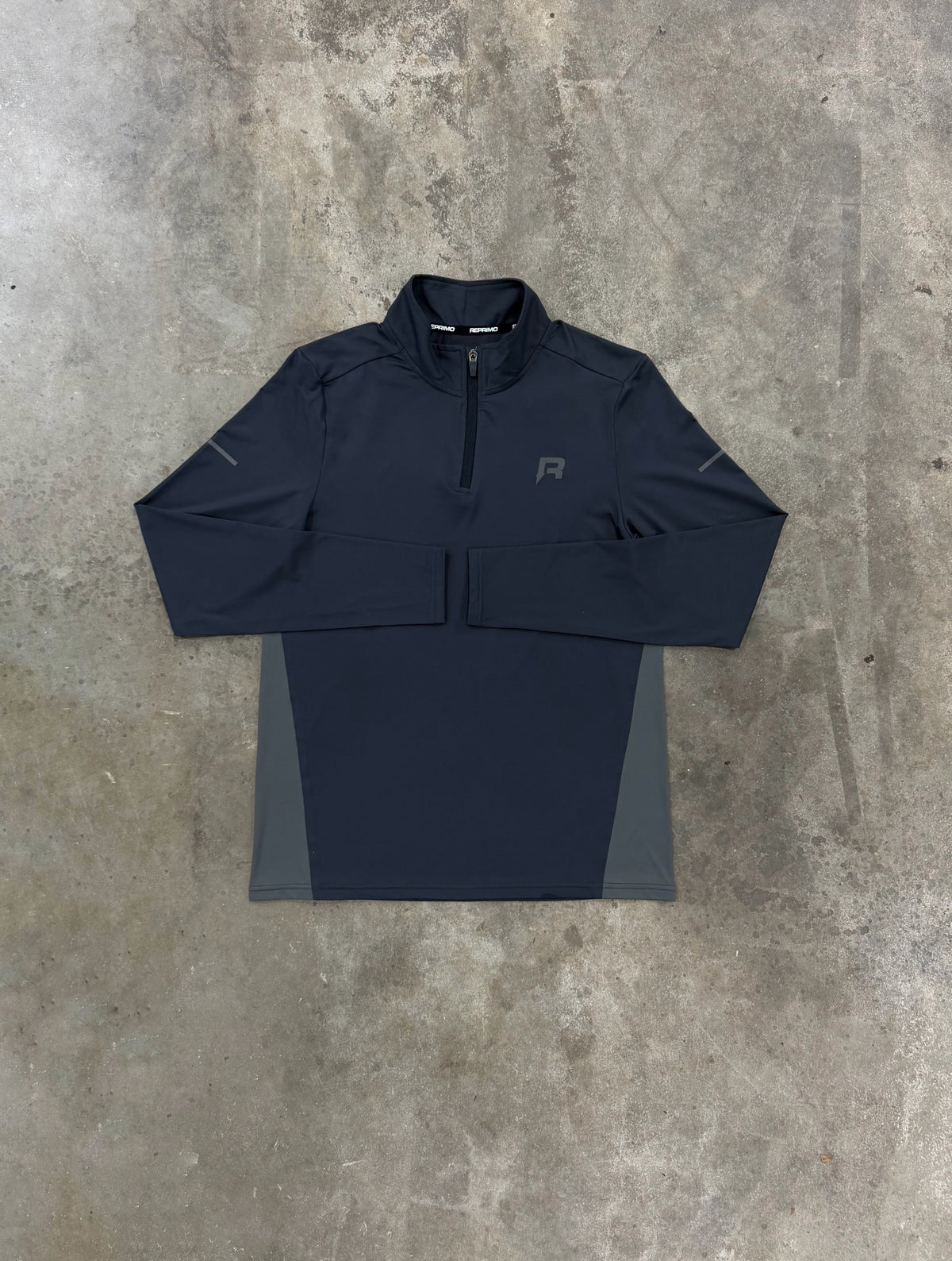 Reprimo Vortex Quarter Zip - Vulcan / Slate from DripModa