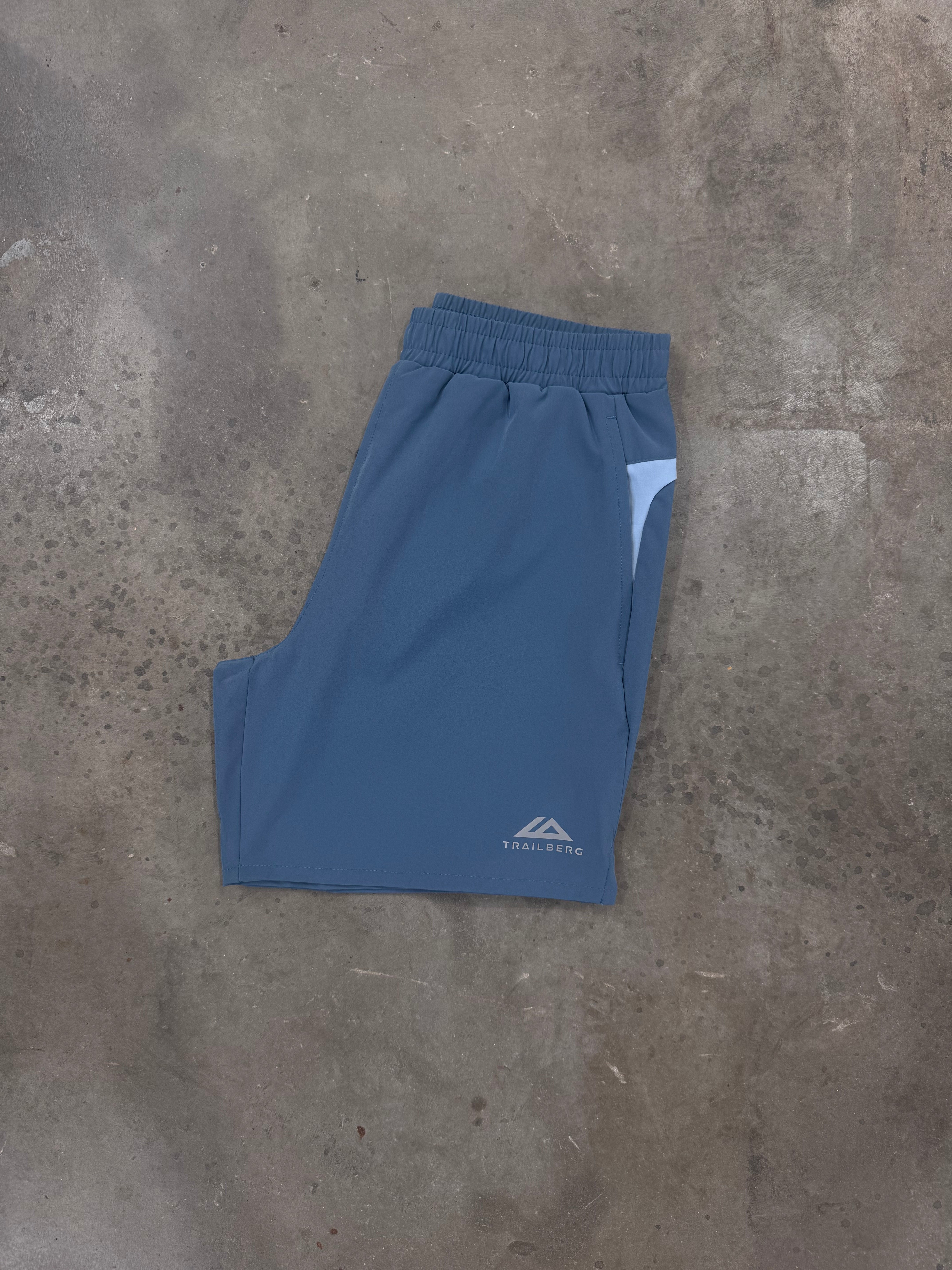 Trailberg AW25 Cloud Short - Slate Blue / Dove Blue