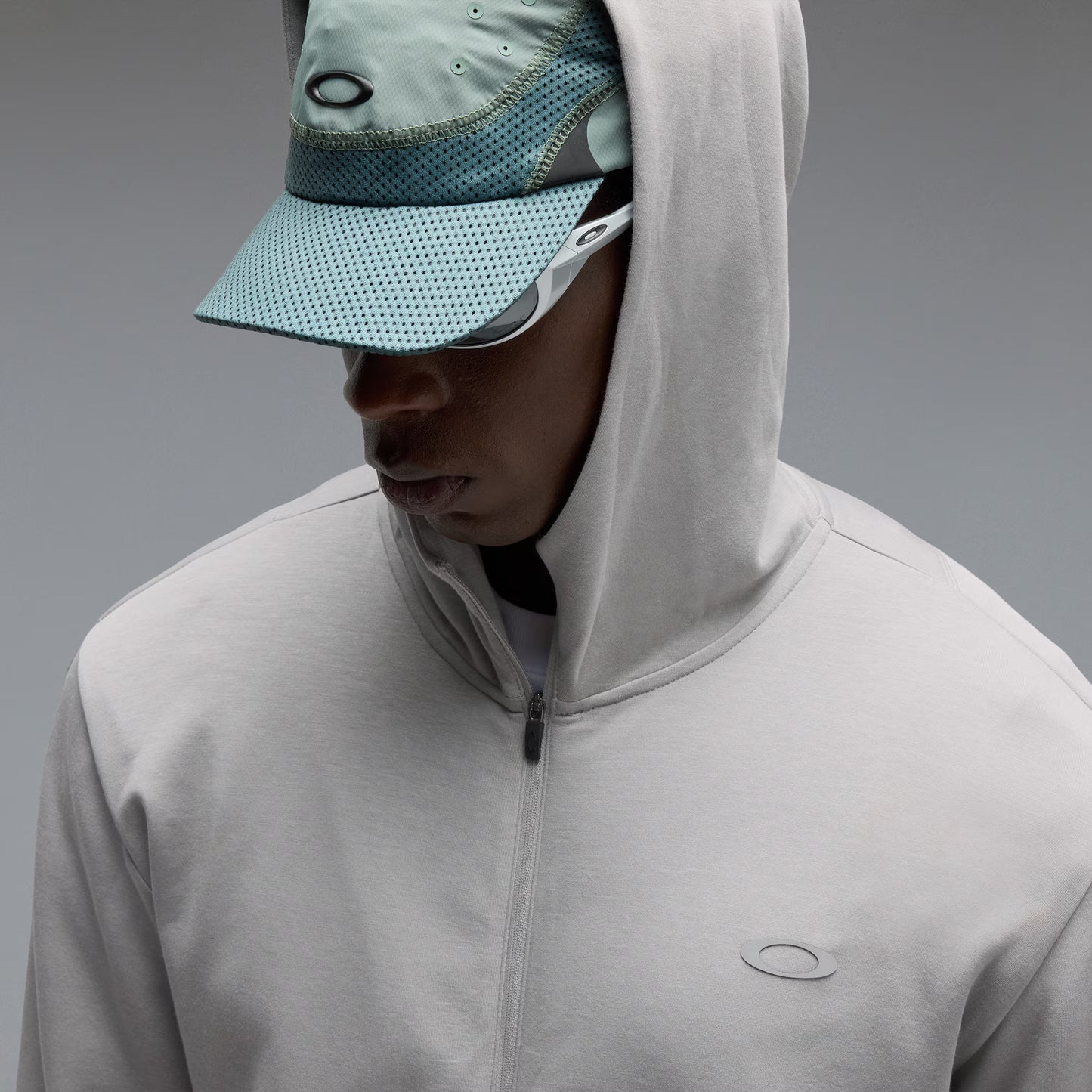 Oakley Edge Force Hoodie - Cement Grey