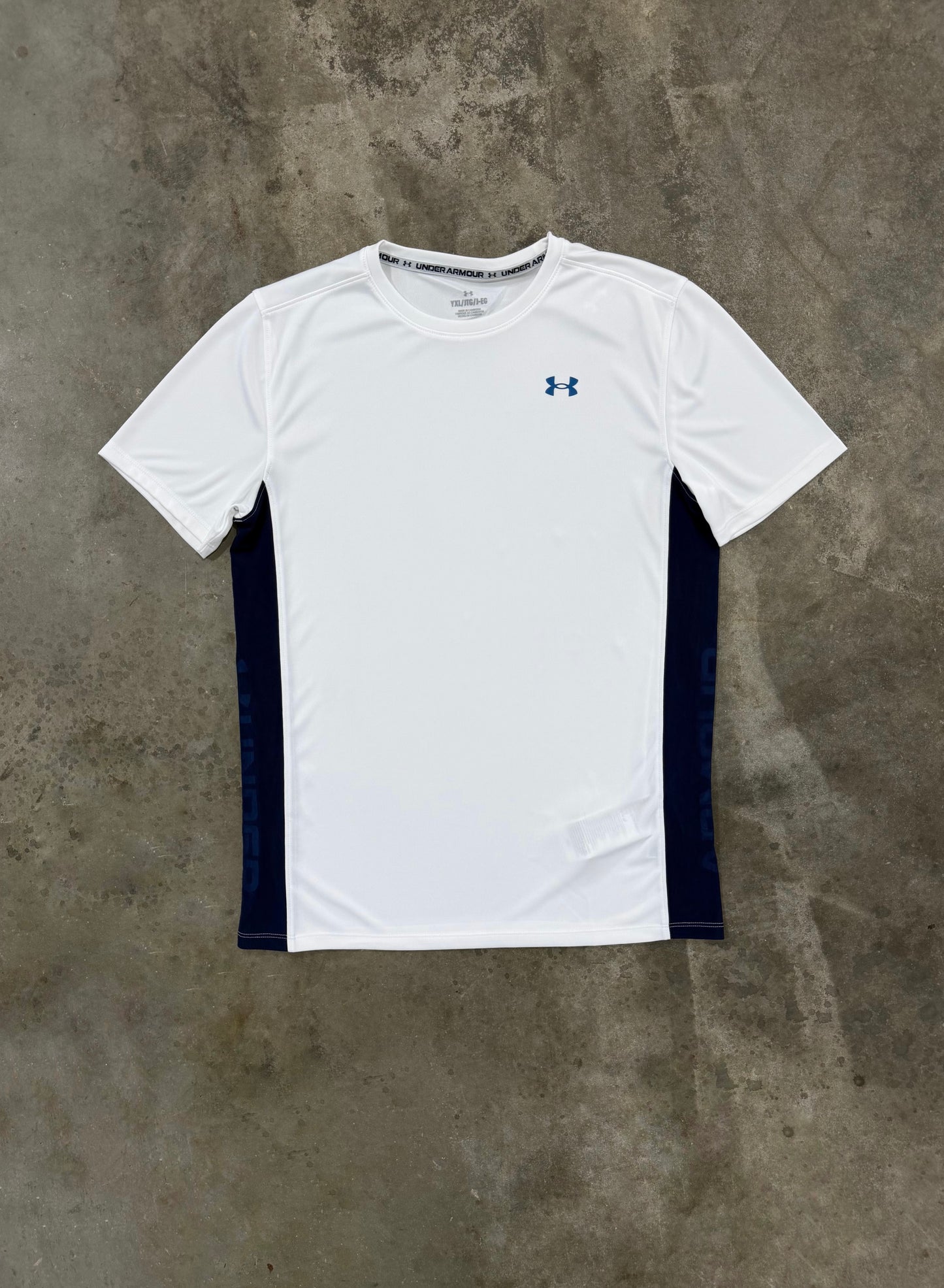 Under Armour Junior Tech Utility T Shirt - Midnight Navy