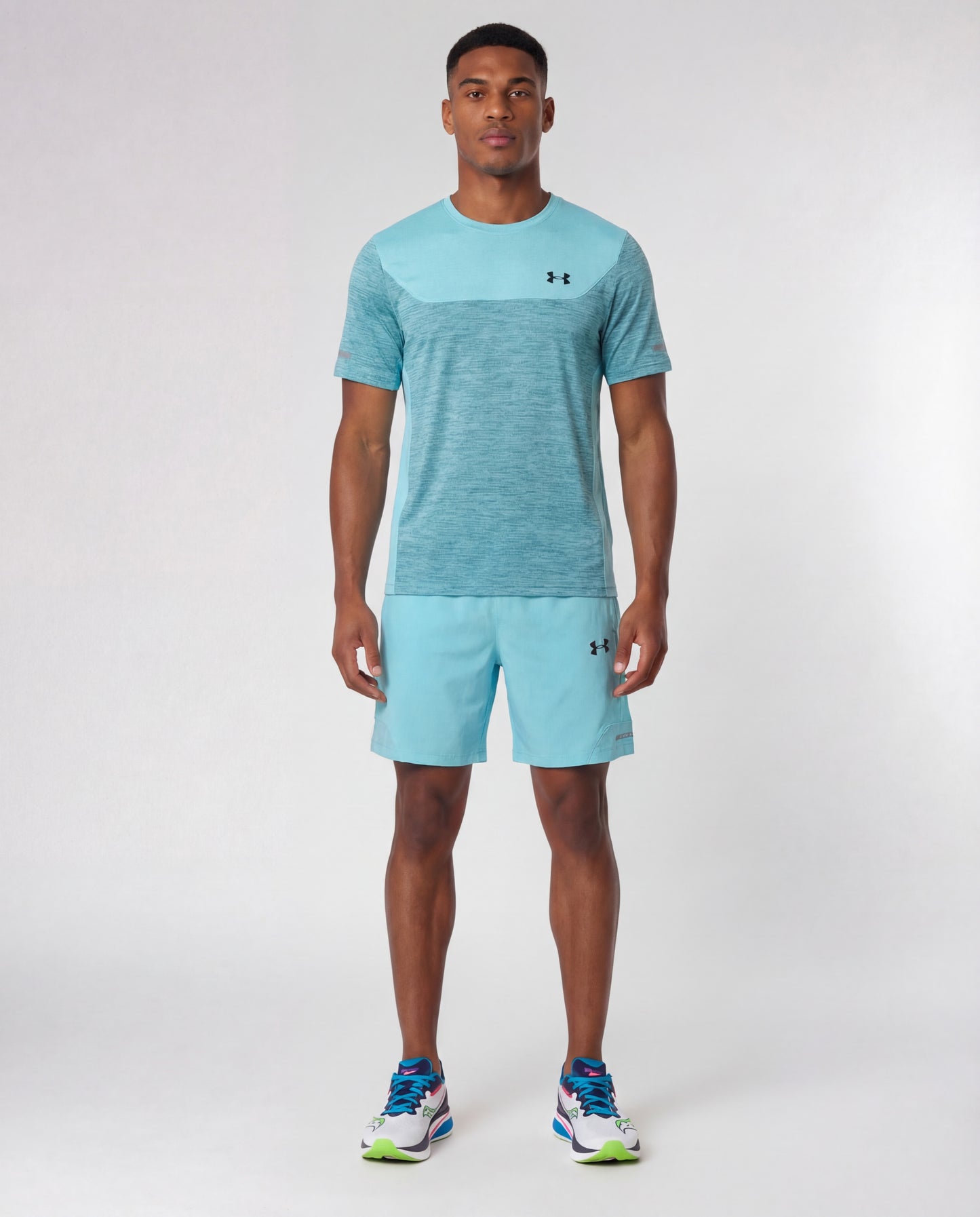 Under Armour Tech Utility T Shirt - Blue Haze