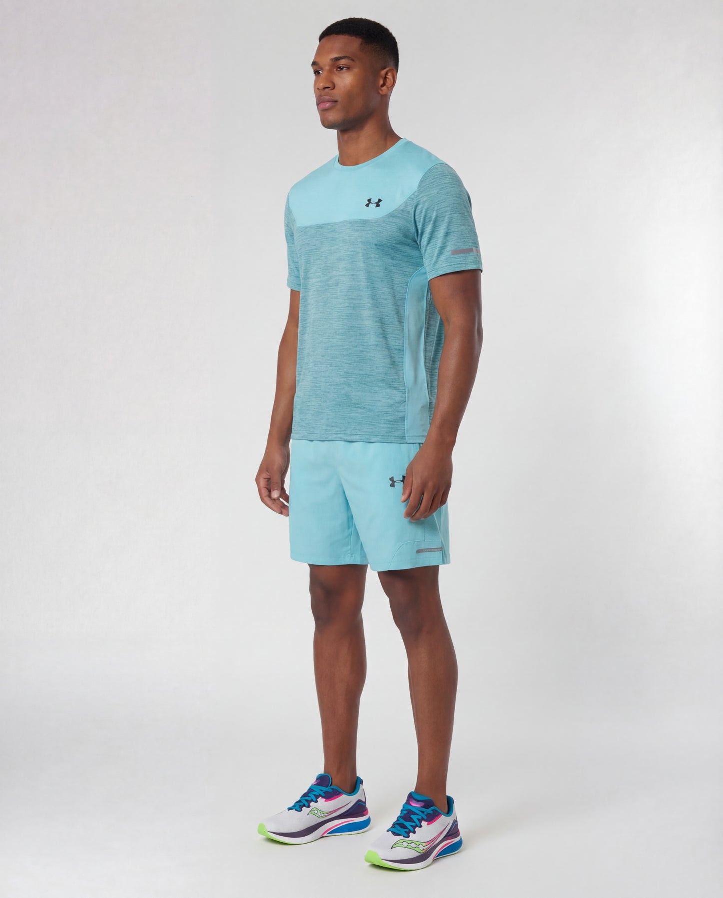 Under Armour Tech Utility T Shirt - Blue Haze
