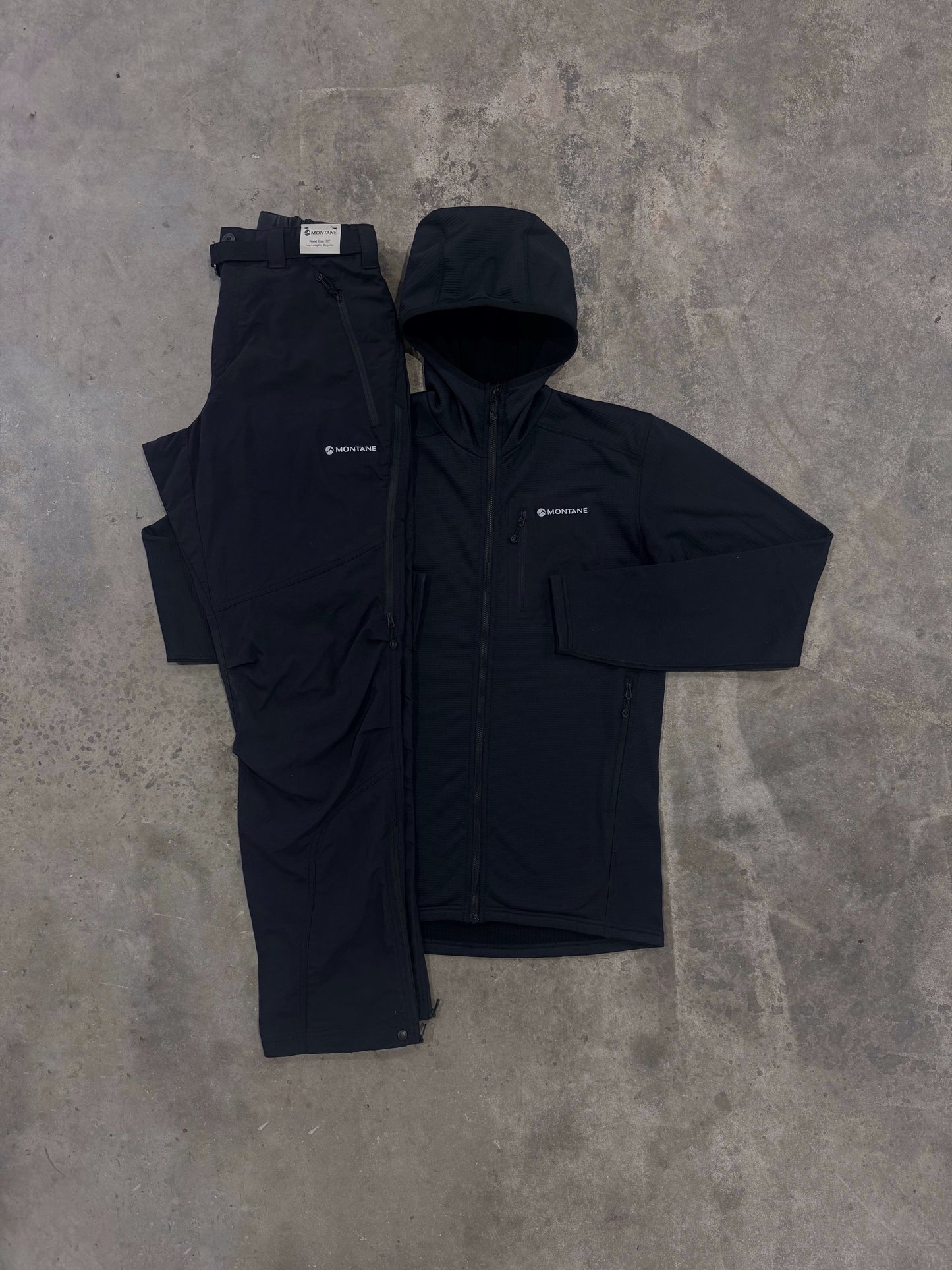 Montane Protium CP Black Set - Jacket / Pant
