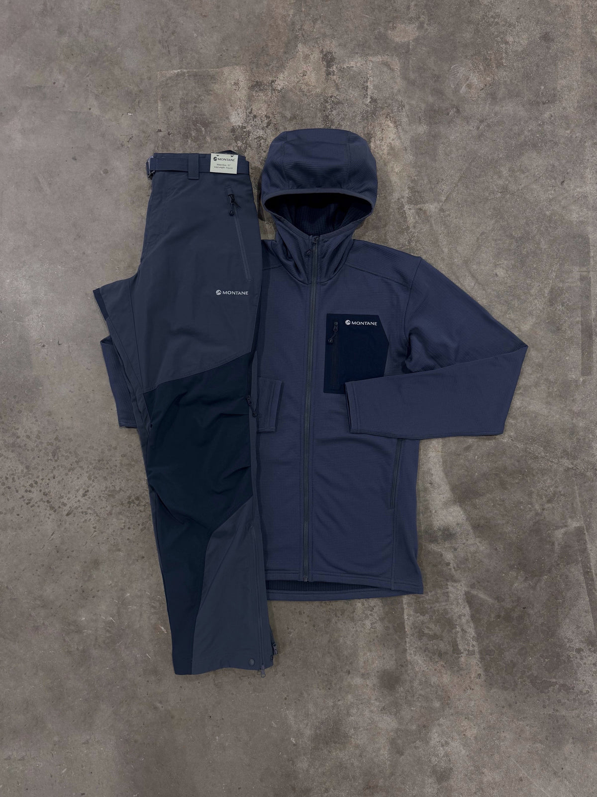 Montane Protium Dark Sky Set - Jacket / Pant from DripModa
