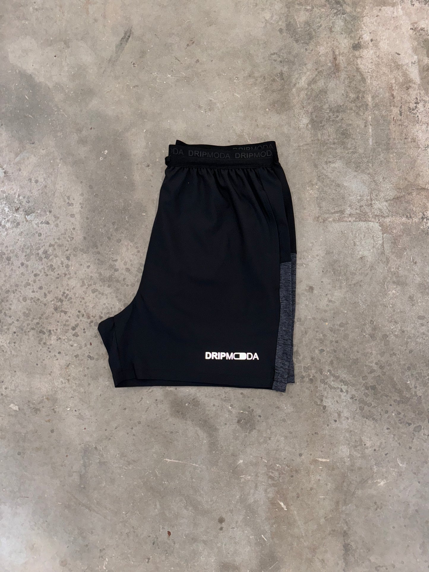 DripModa Space Shorts - Black