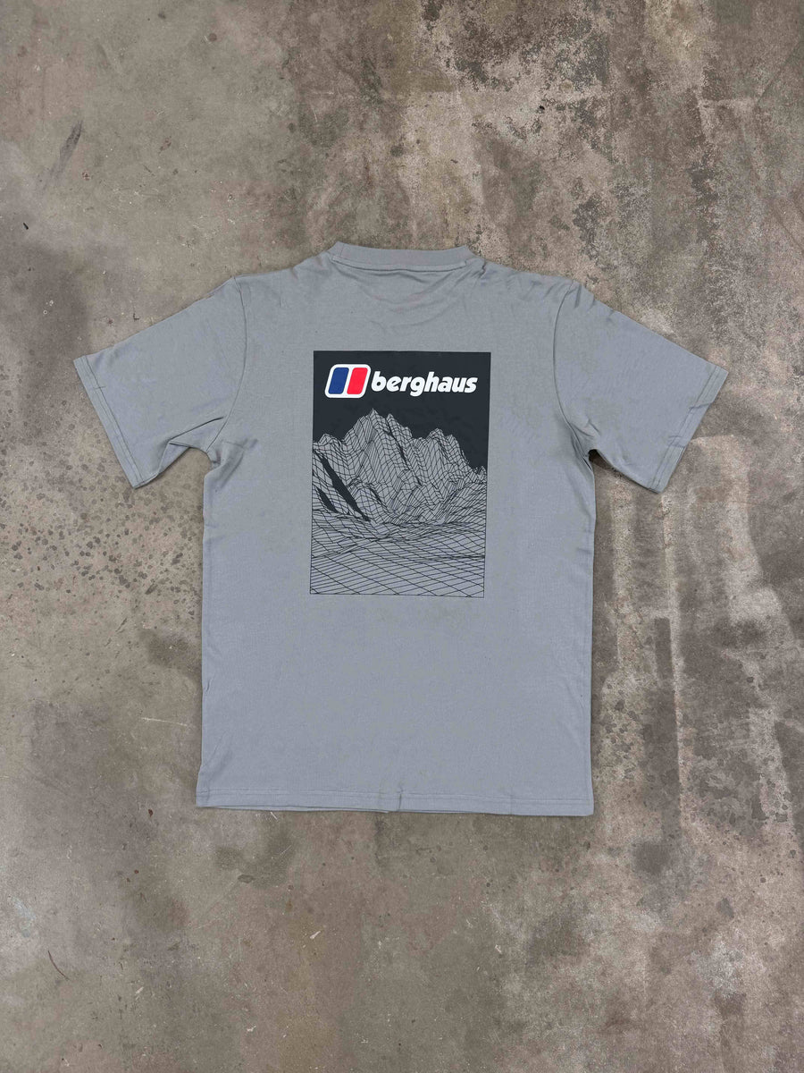 Berghaus Lineation Tshirt Grey DripModaUk