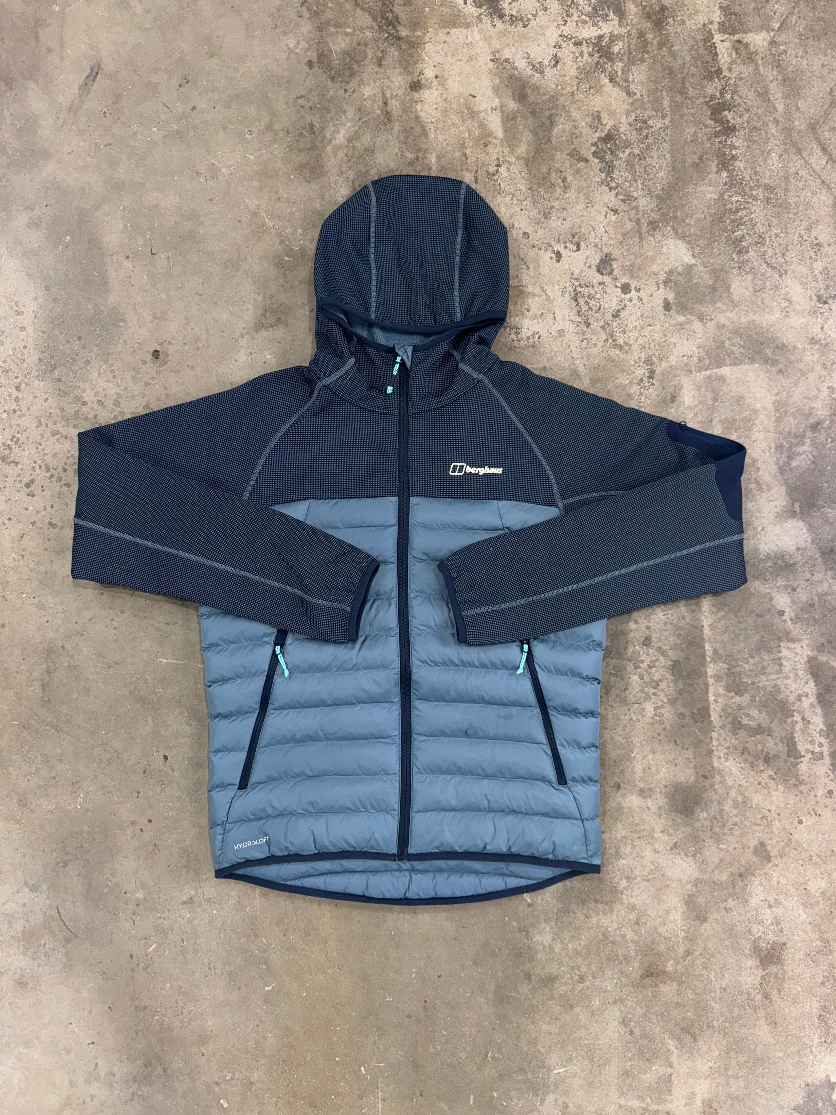 Berghaus Pravitale Hybrid Jacket - Blue/Dark Blue