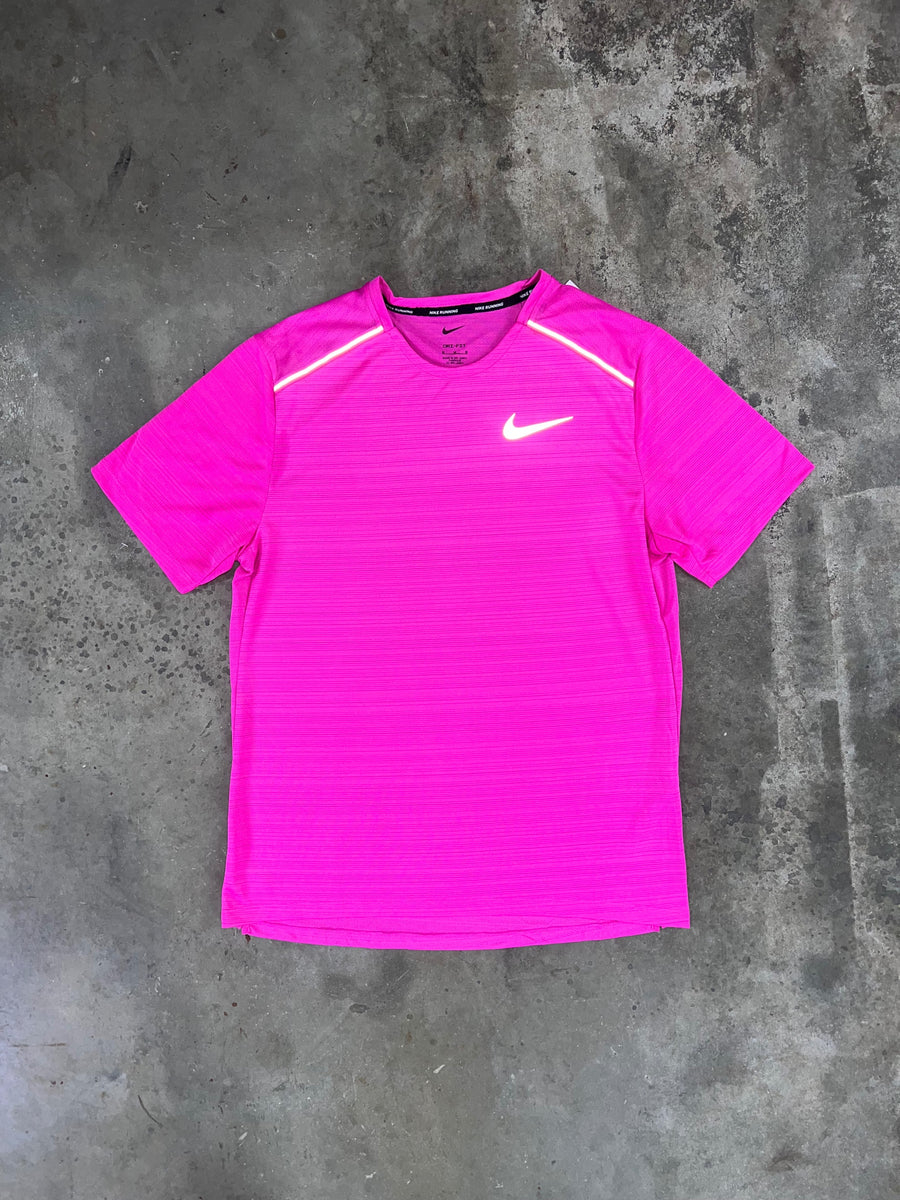 Nike Miler T Shirt - Vibrant Pink