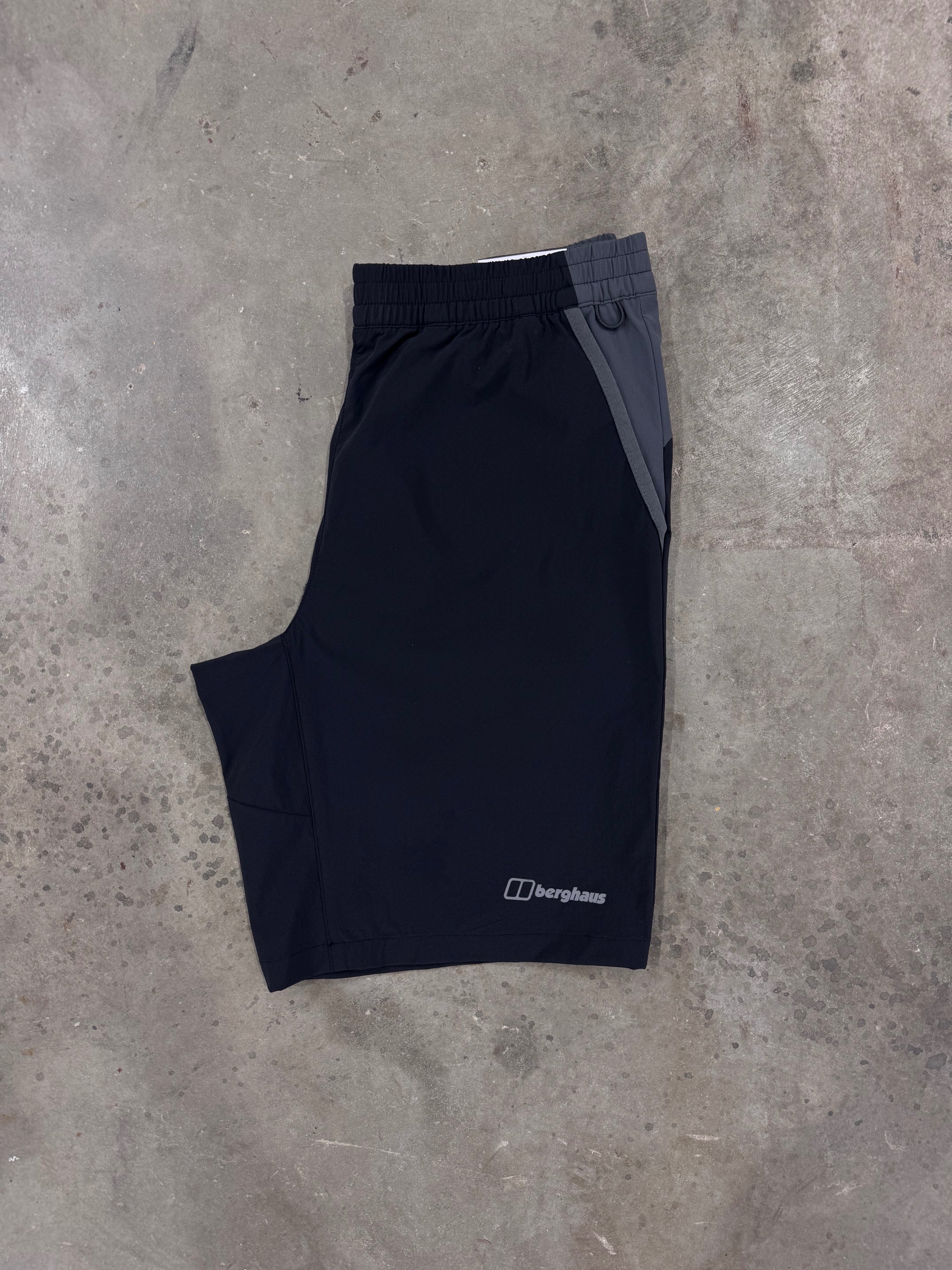 Berghaus Wandermoor Wind Short - Black / Grey