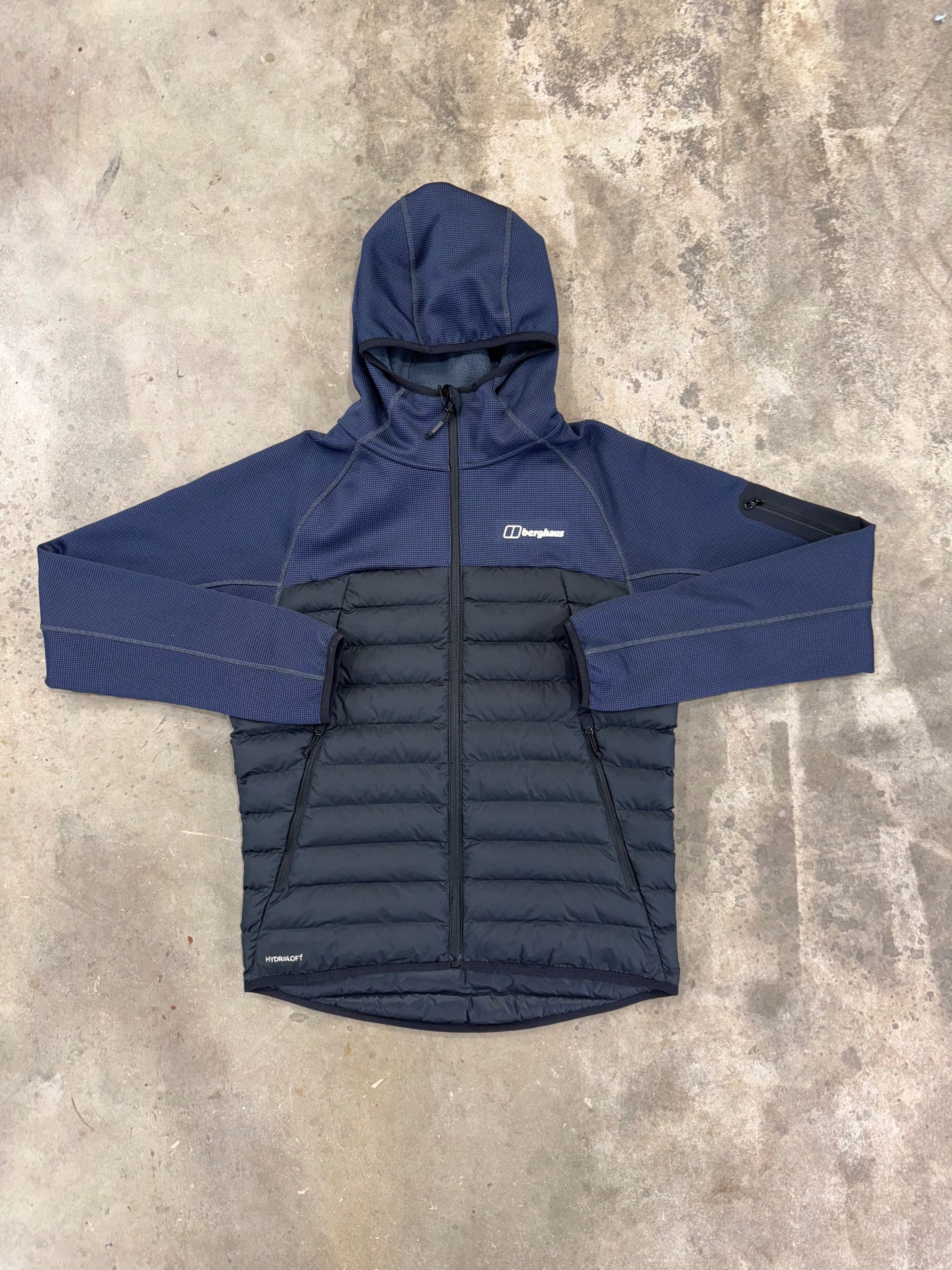 Berghaus Pravitale Hybrid Jacket - Black / Navy