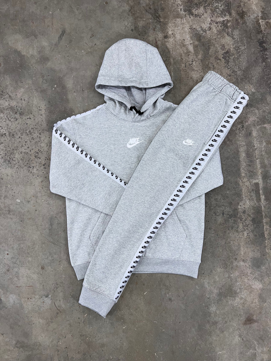 Nike repeat hoodie grey sale