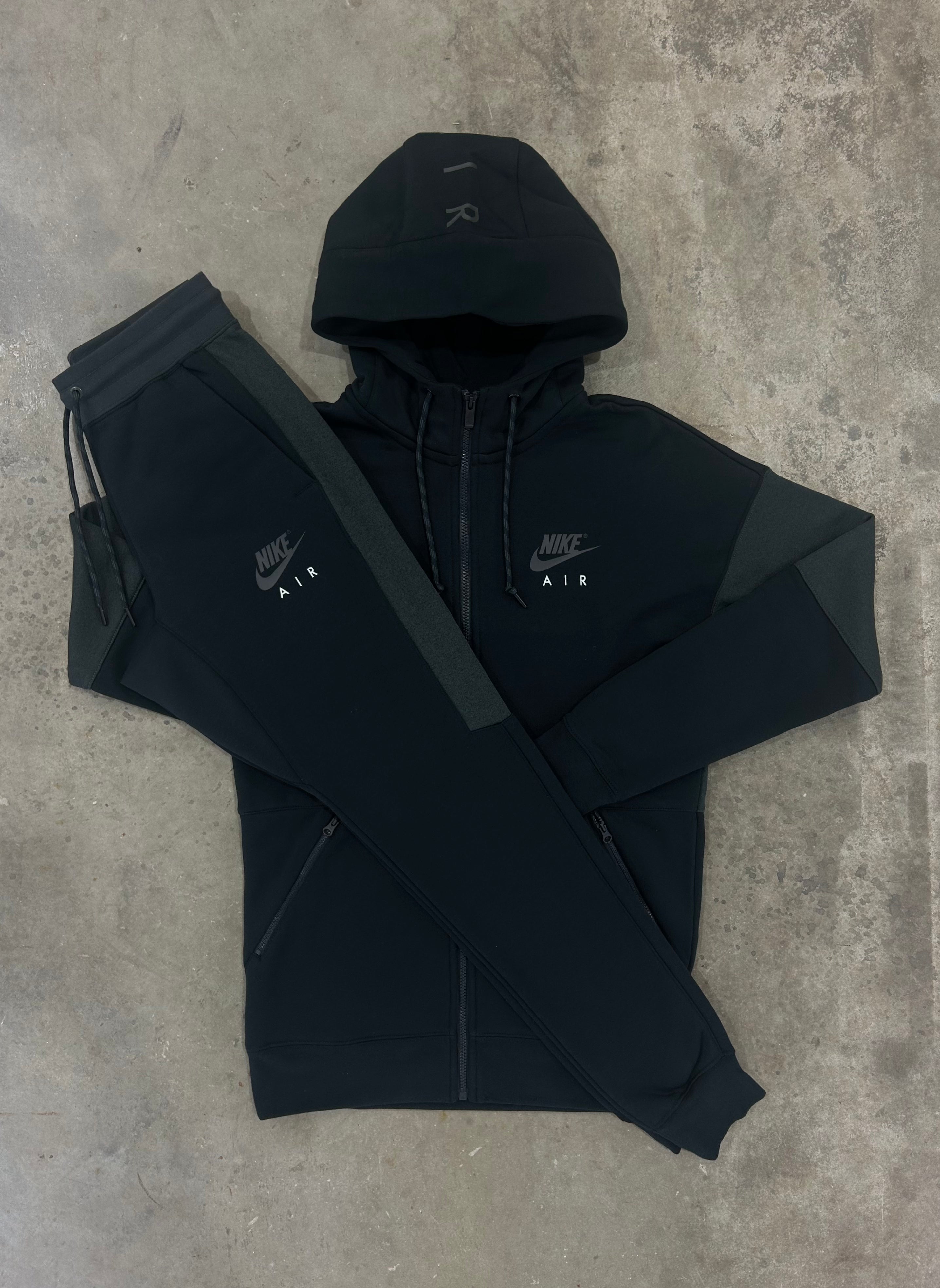 Nike Two Tone Tracksuit - Black