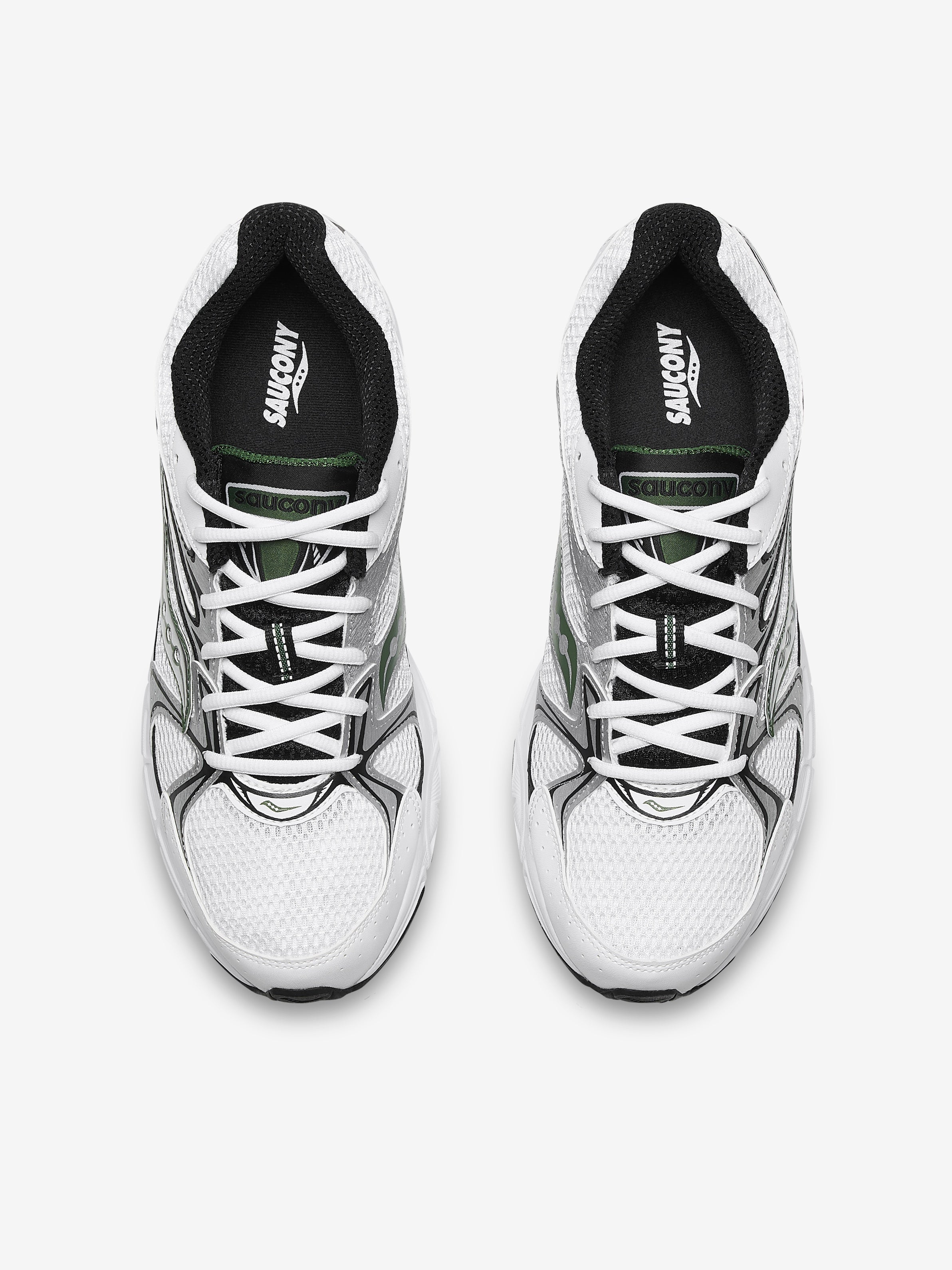 Saucony Ride Millennium Trainer - White / Yellow