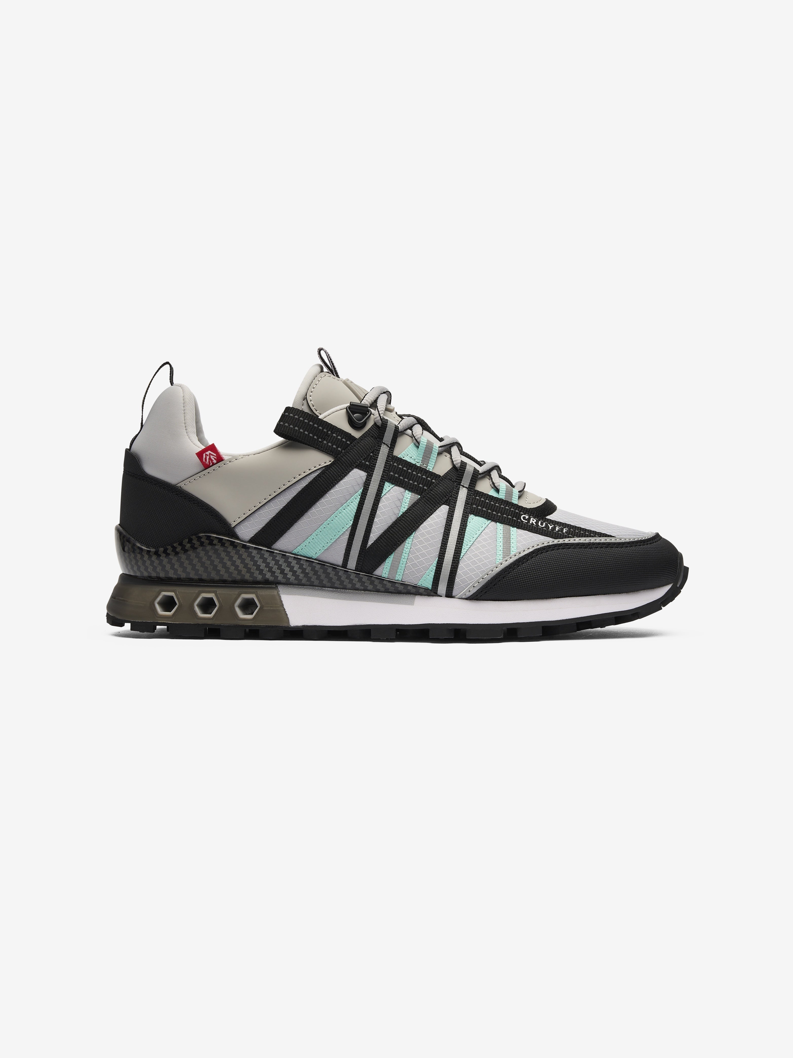 Cruyff Fearia Hex Tech - Grey / Turquoise