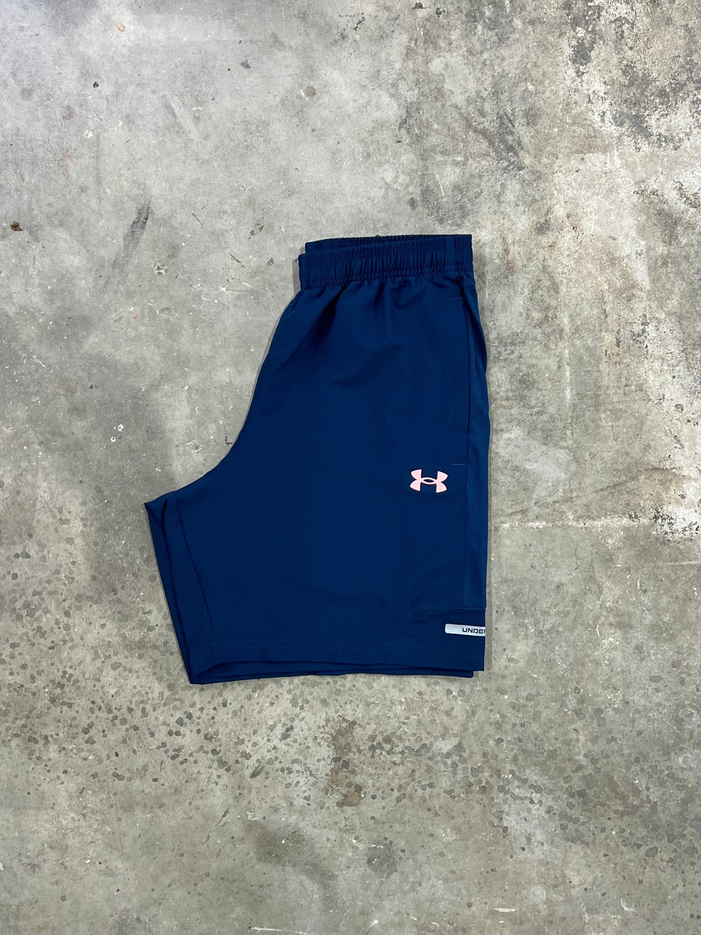 Under Armour Tech Utility Shorts - Navy / Pink