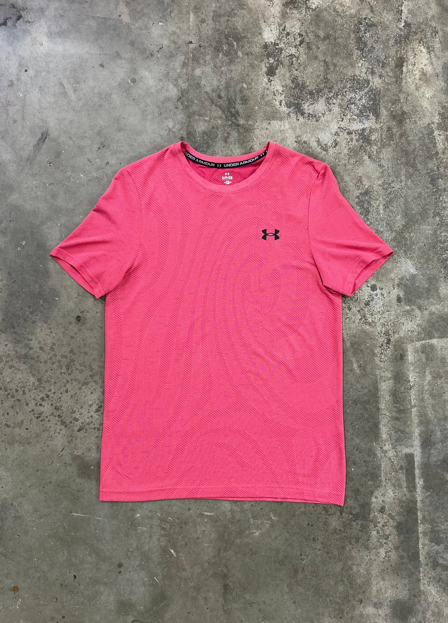 Under Armour Seamless Vanish T Shirt - Pink from DripModa