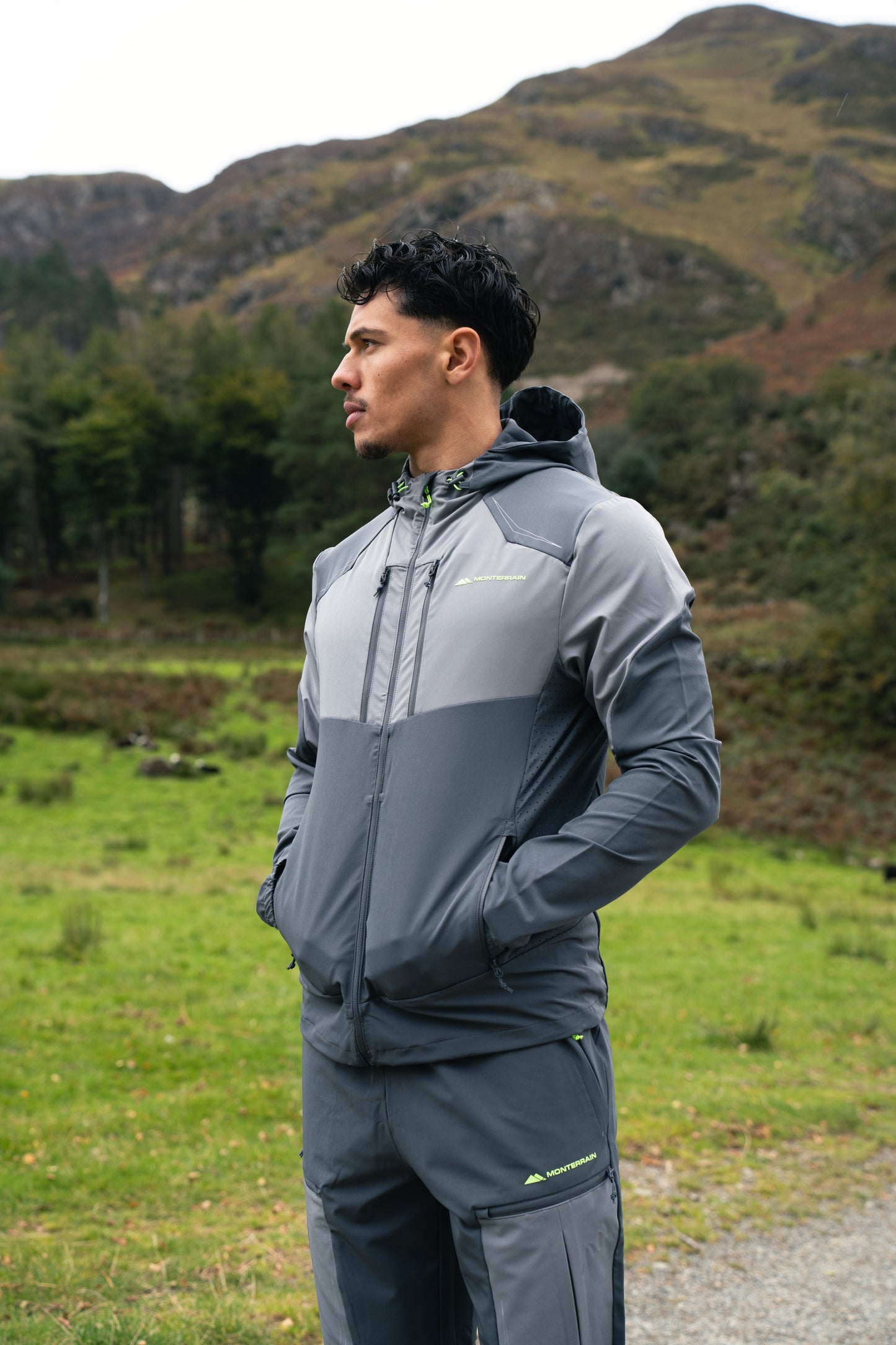Monterrain Orbit Woven Jacket - Grey from DripModa